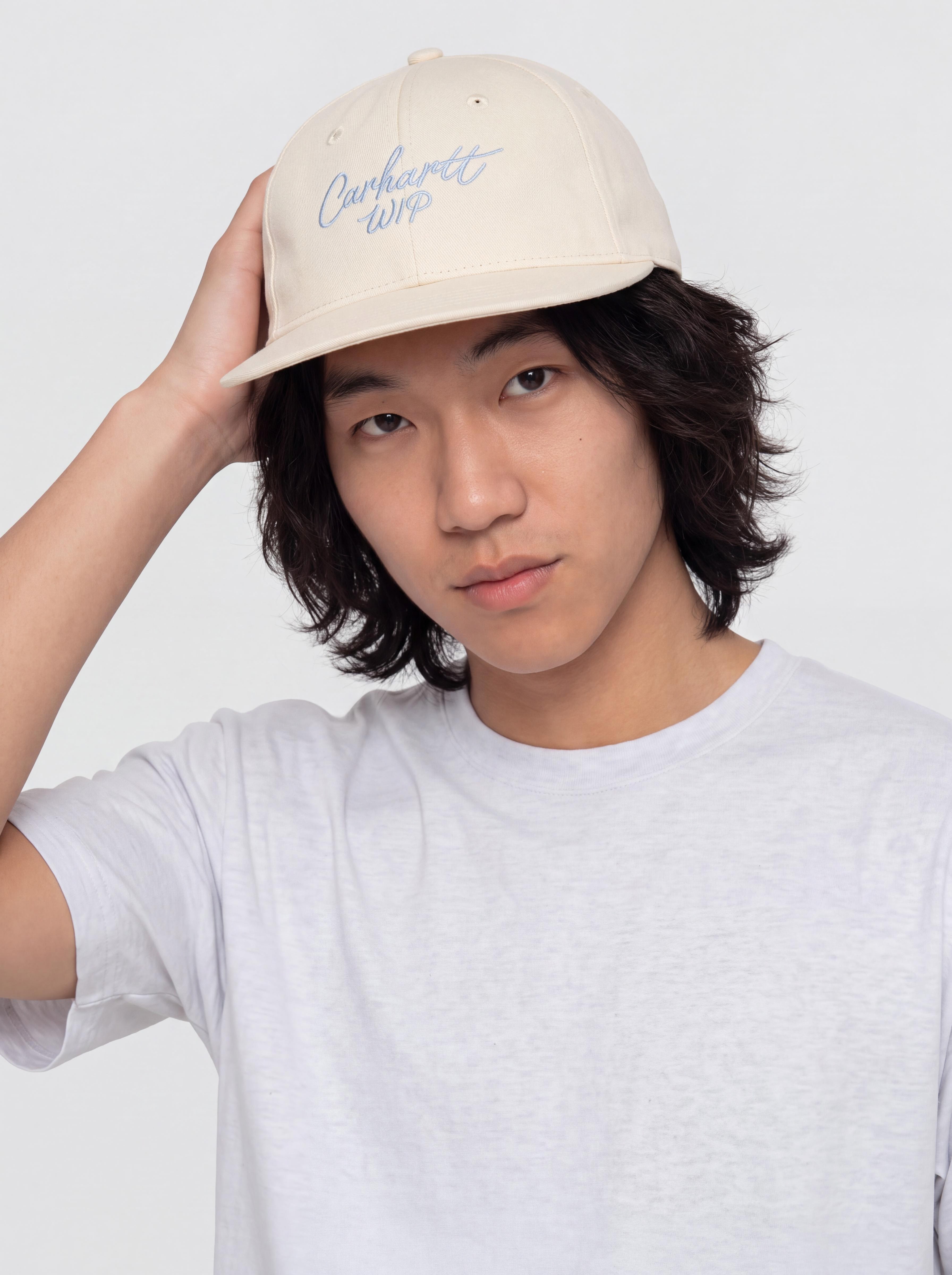 Baseball sapka Carhartt WIP Signature (natural/dusty ice)
