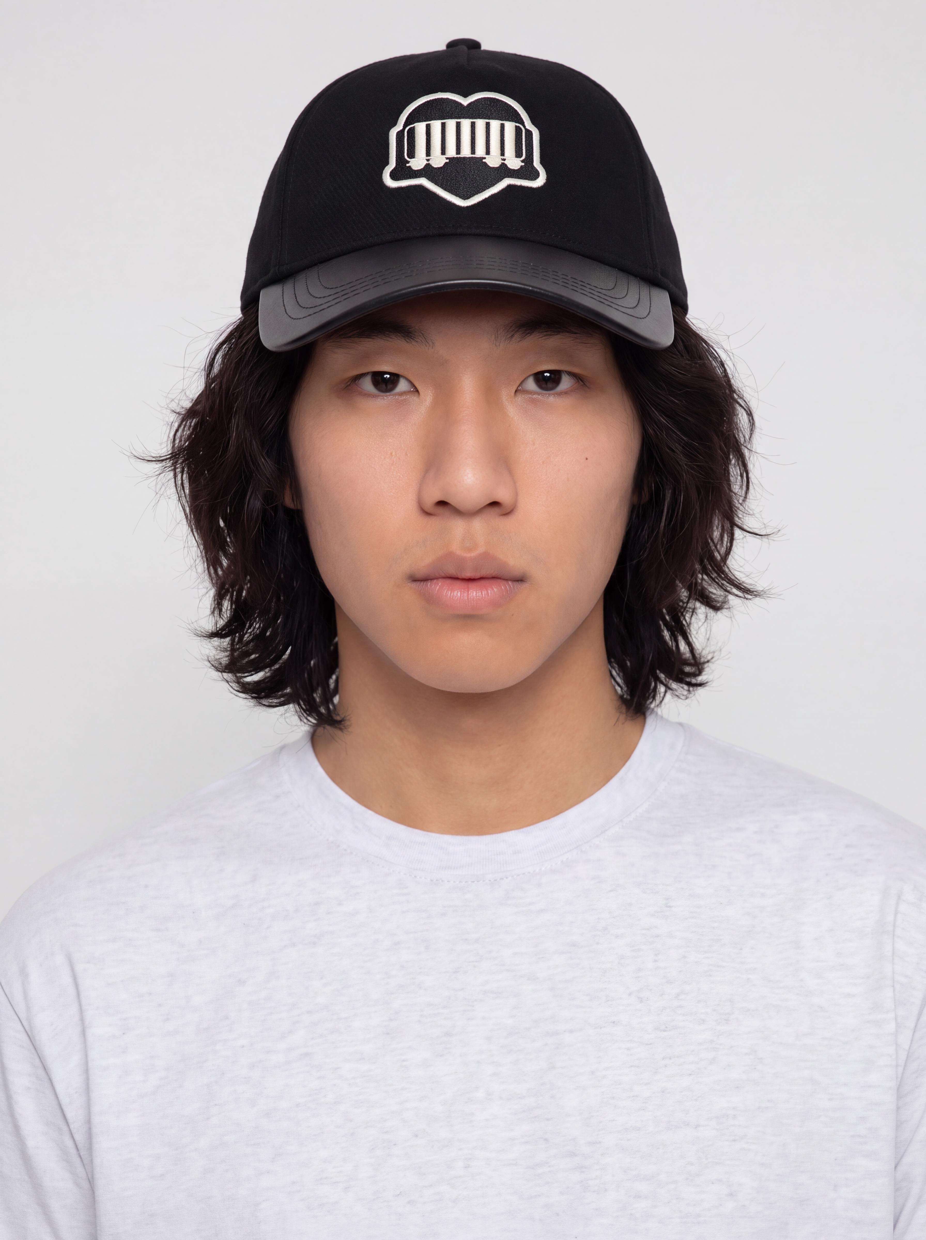 Carhartt WIP Heart Train Baseball sapka (black/black)