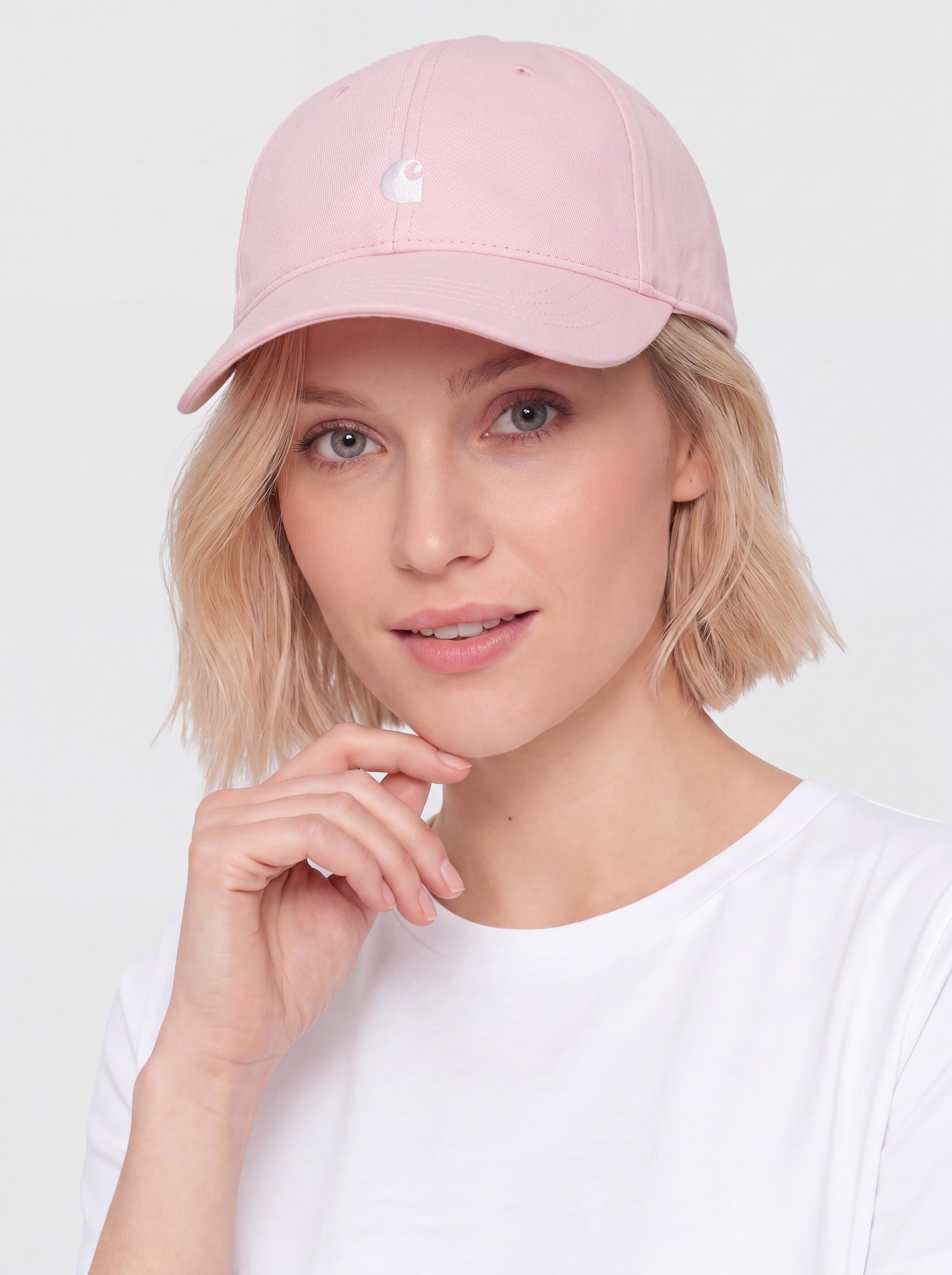 Carhartt WIP Madison Logo Wmn Baseball sapka (air pink/white)