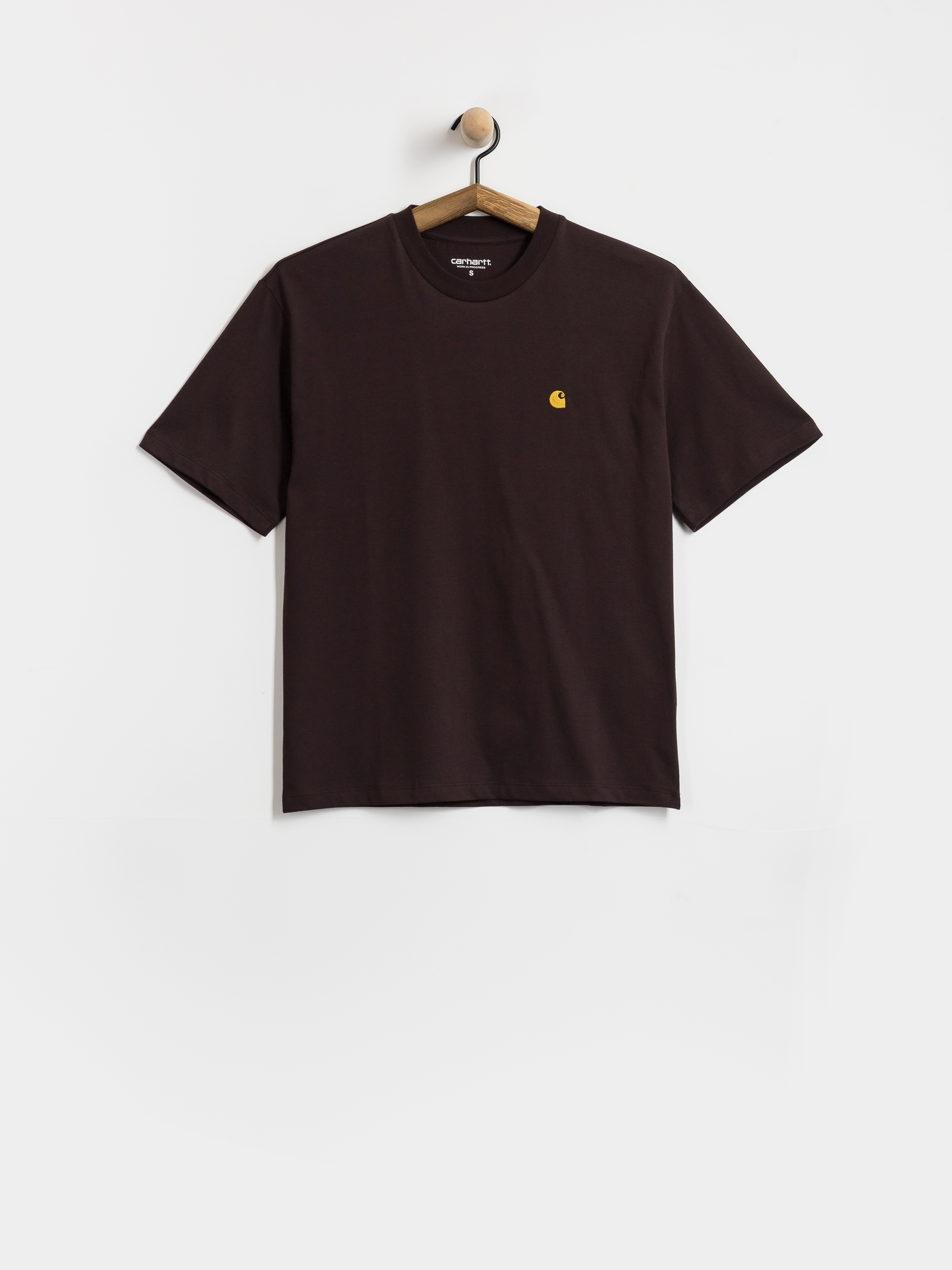 Carhartt WIP Chase Wmn Póló (palisander/gold)