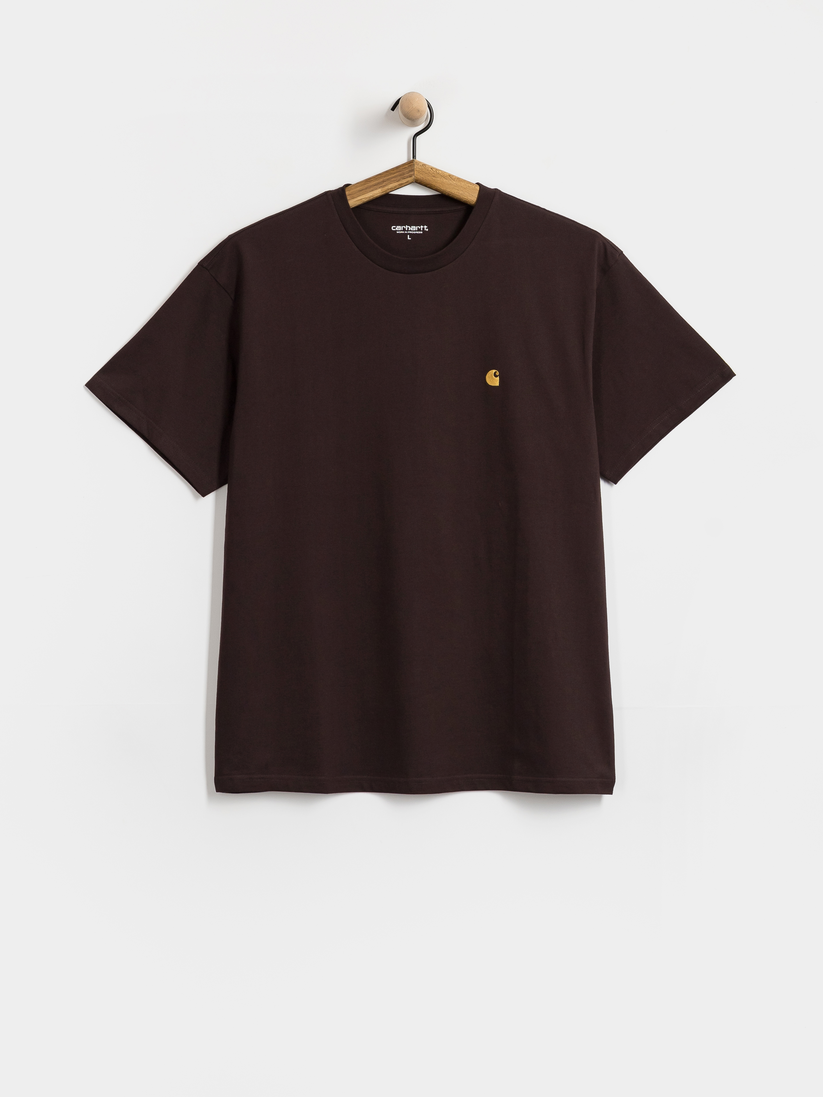 Carhartt WIP Chase Póló (palisander/gold)