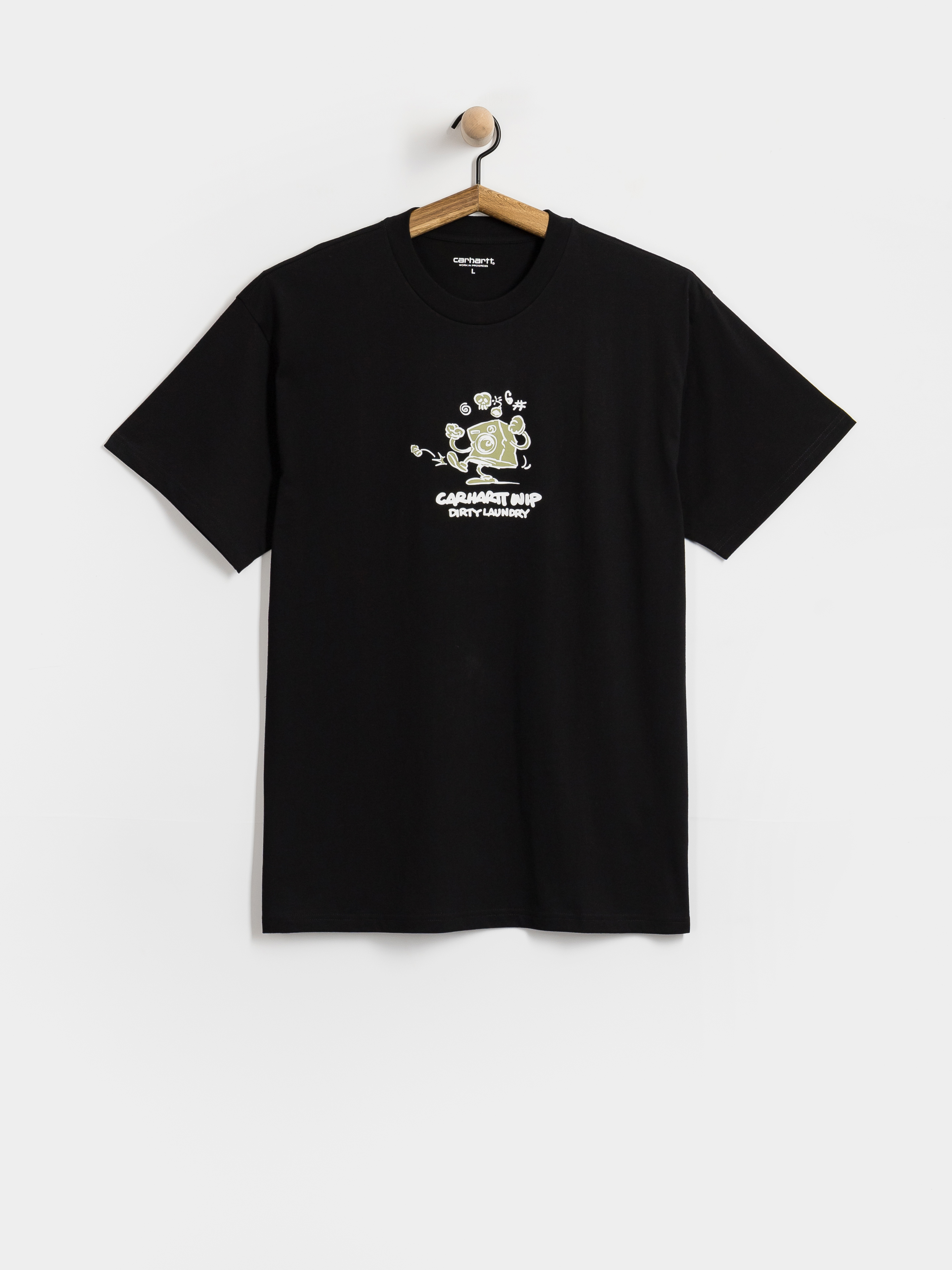 Carhartt WIP Dirty Laundry Pu00f3lu00f3 (black)