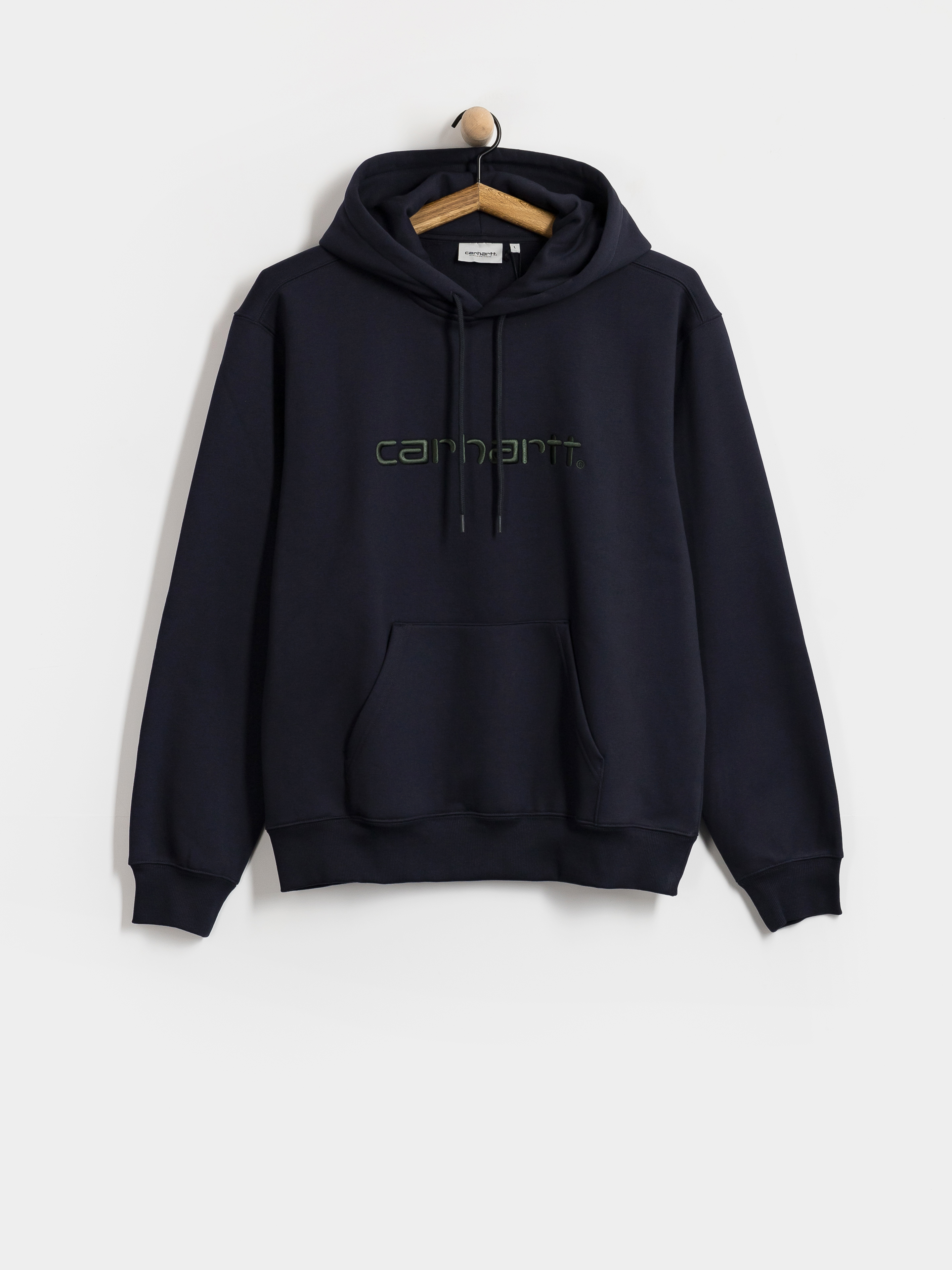 Carhartt WIP Carhartt HD Kapucnis pulóver (dark navy/dark scarab)