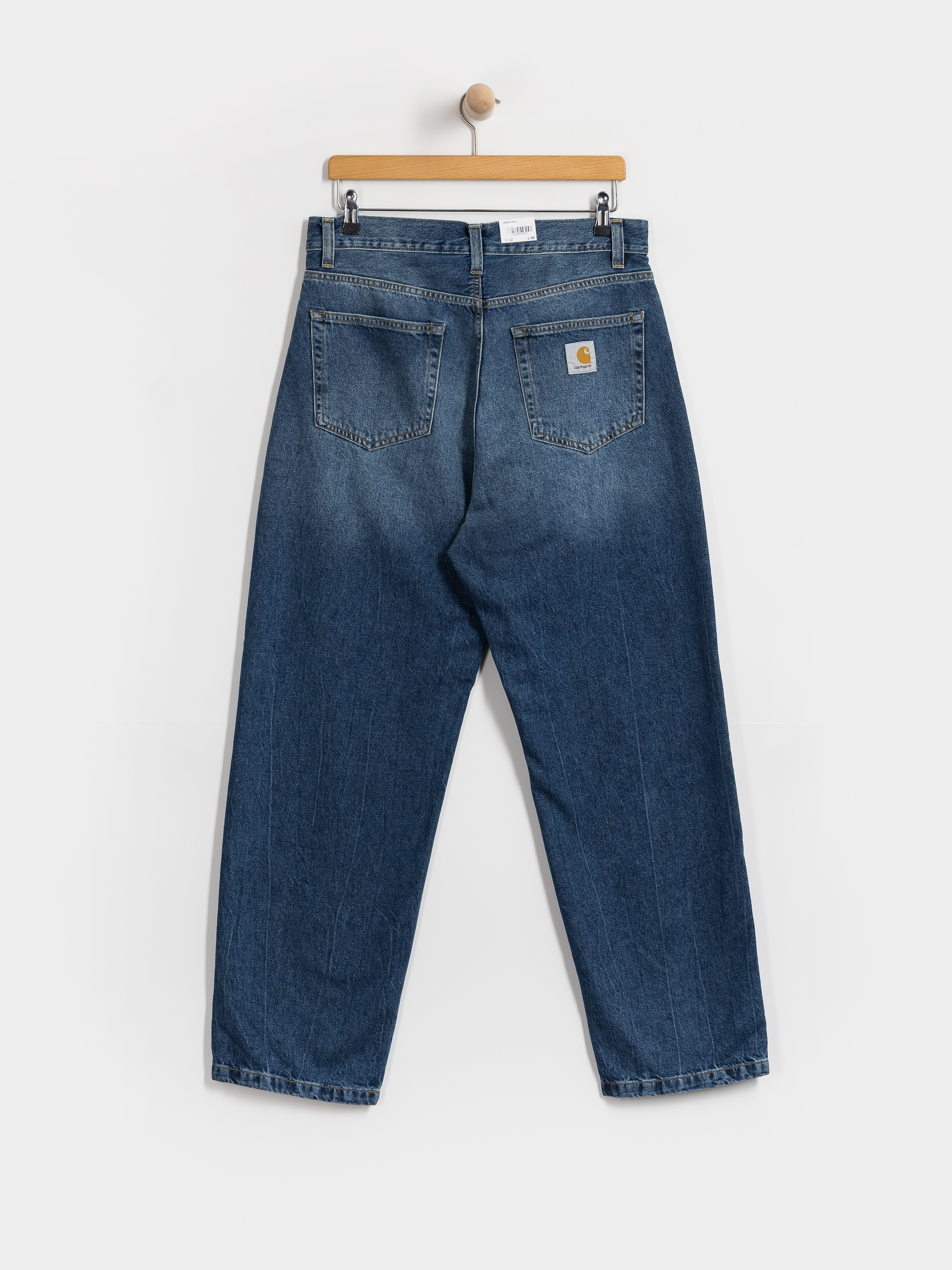 Carhartt WIP Landon Kisnadrág (blue/marble used wash)