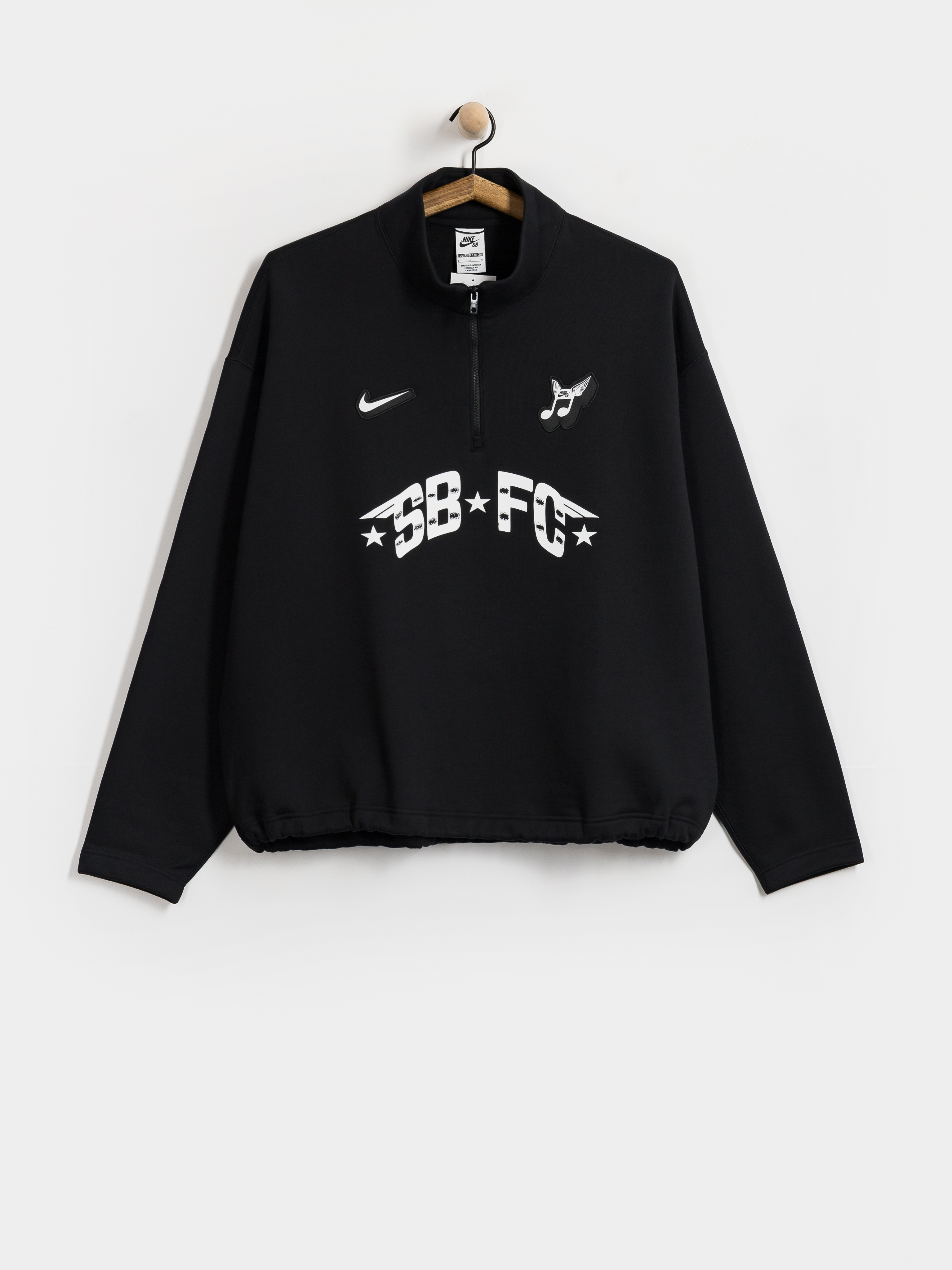 Nike SB Half Zip Crew BB Pulóver (black)