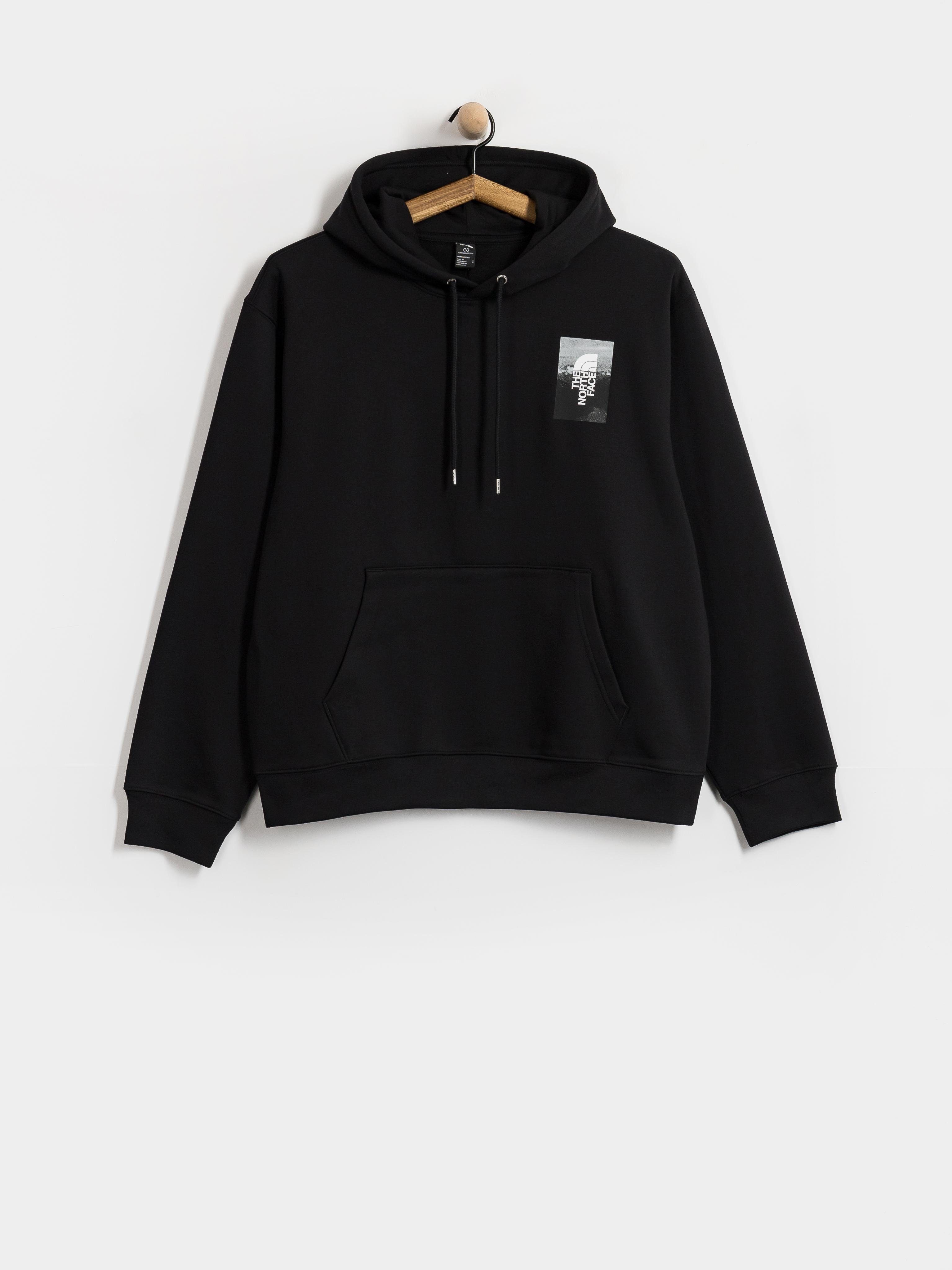 The North Face Apex 75 Collage Relaxed HD Kapucnis pulóver (tnf black)