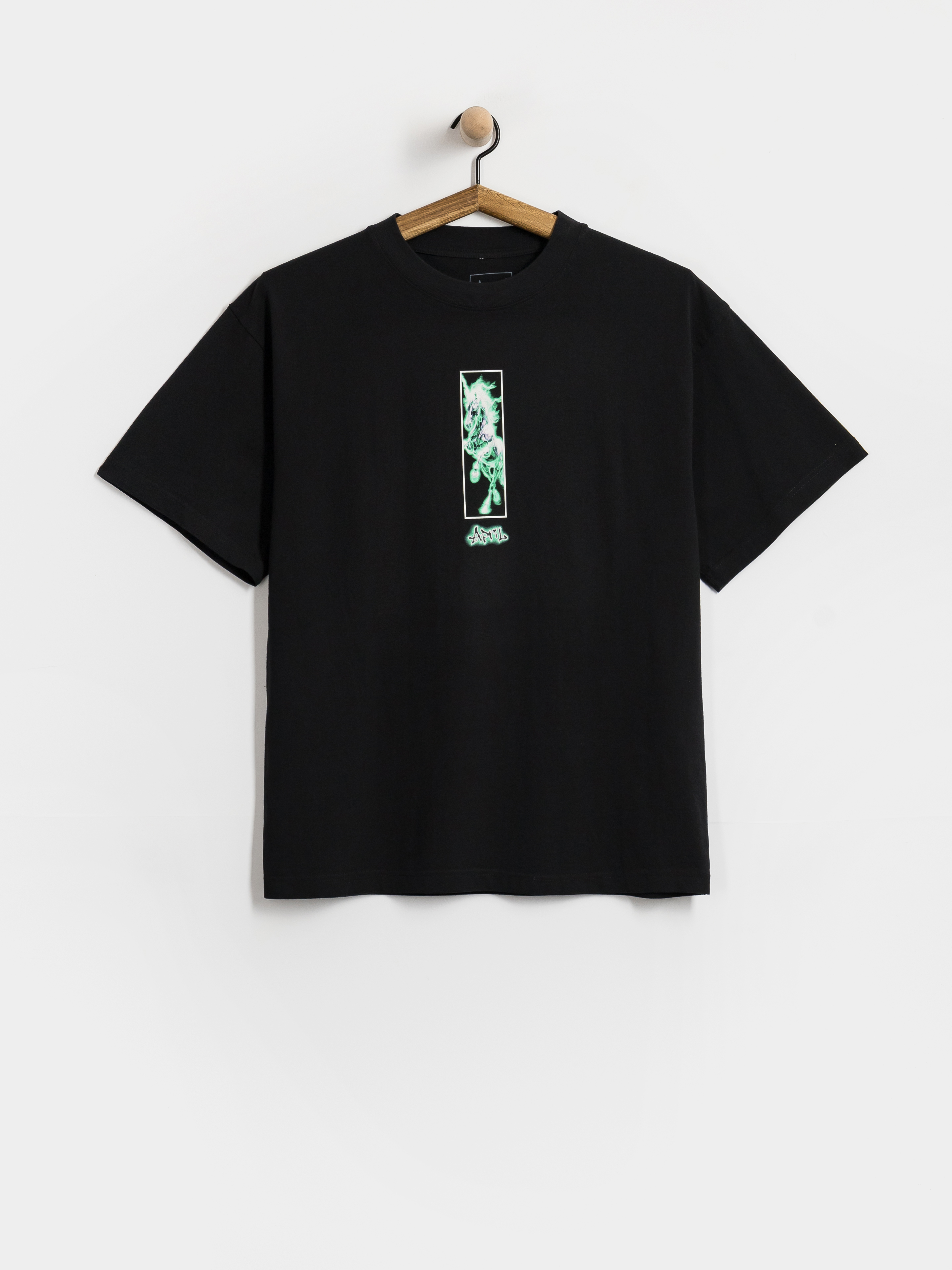 April Skateboards Uni Póló (black)