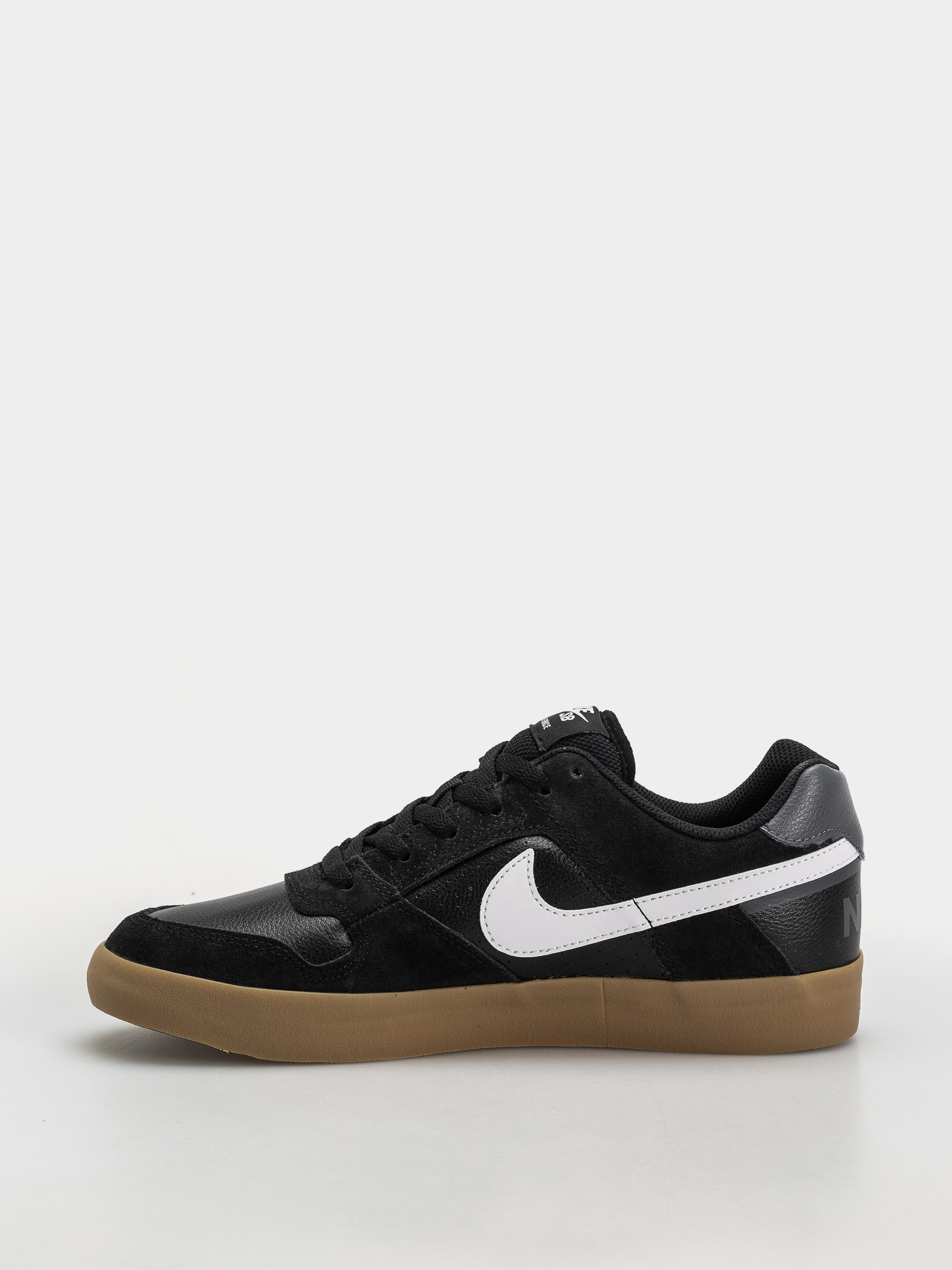 Nike SB Sb Delta Force Vulc Cipők (black/white gum light brown dark grey)