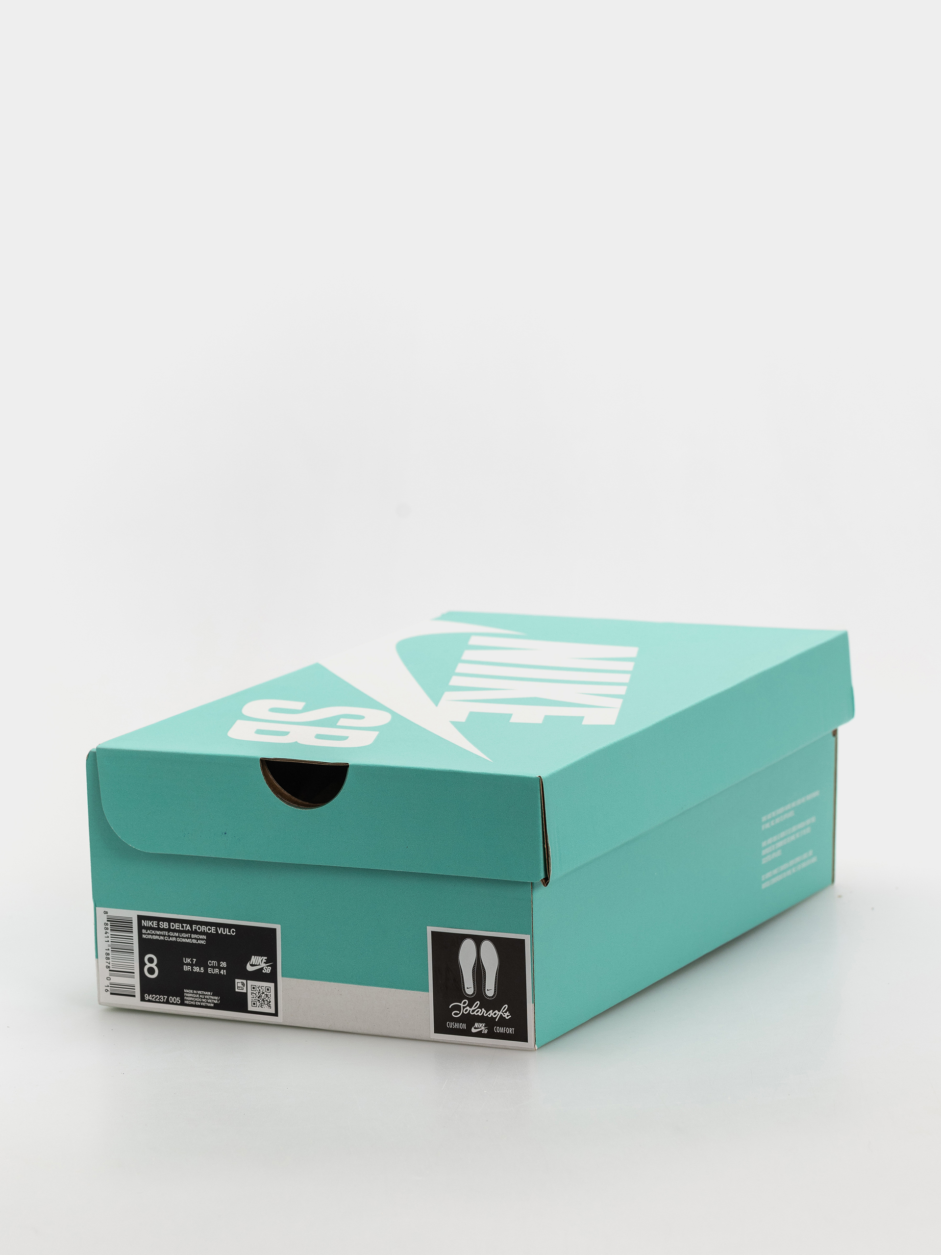 Nike SB Sb Delta Force Vulc Cipők (black/white gum light brown dark grey)