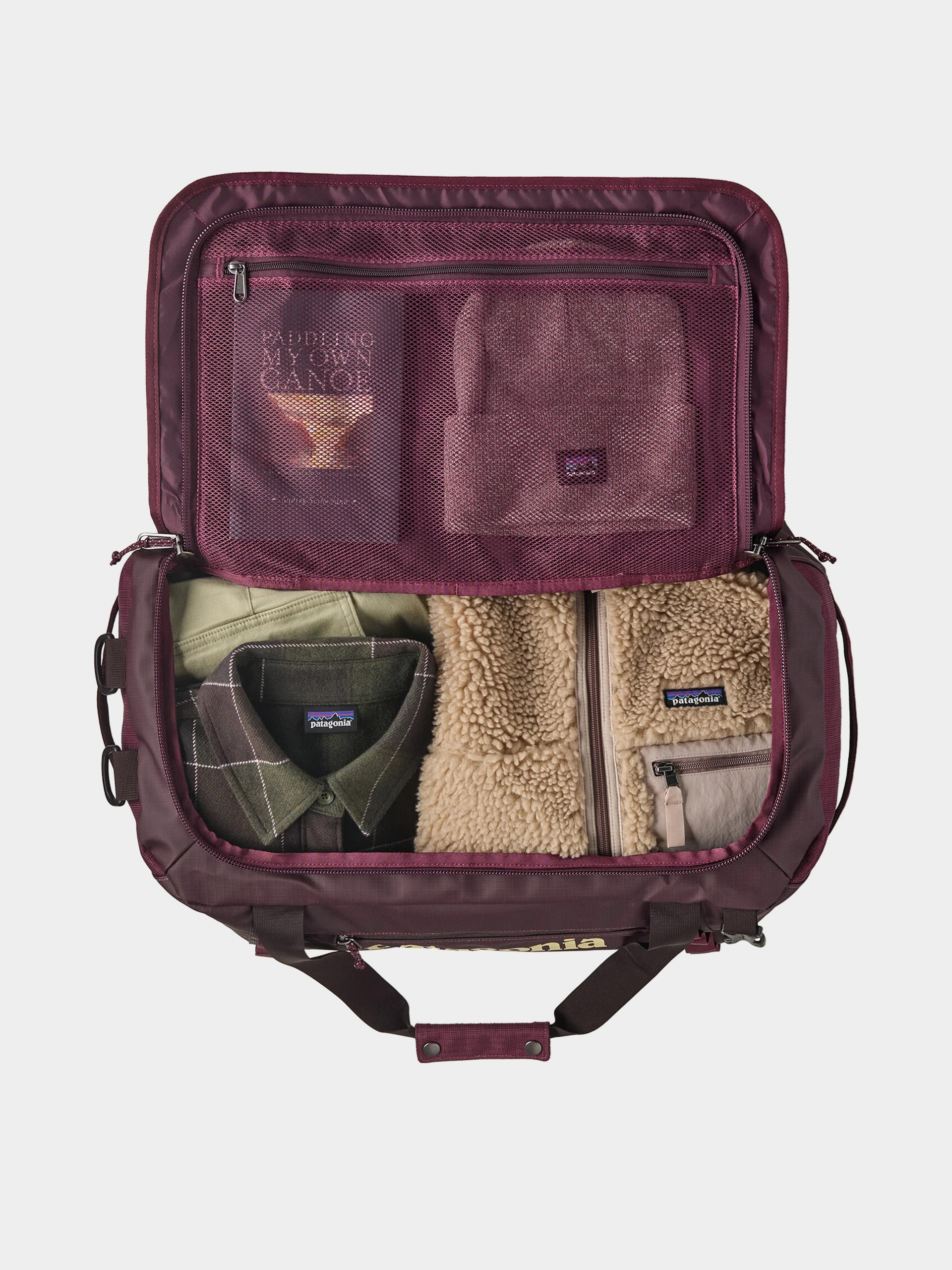 Táska Patagonia Black Hole Duffel 40L (berry fig)
