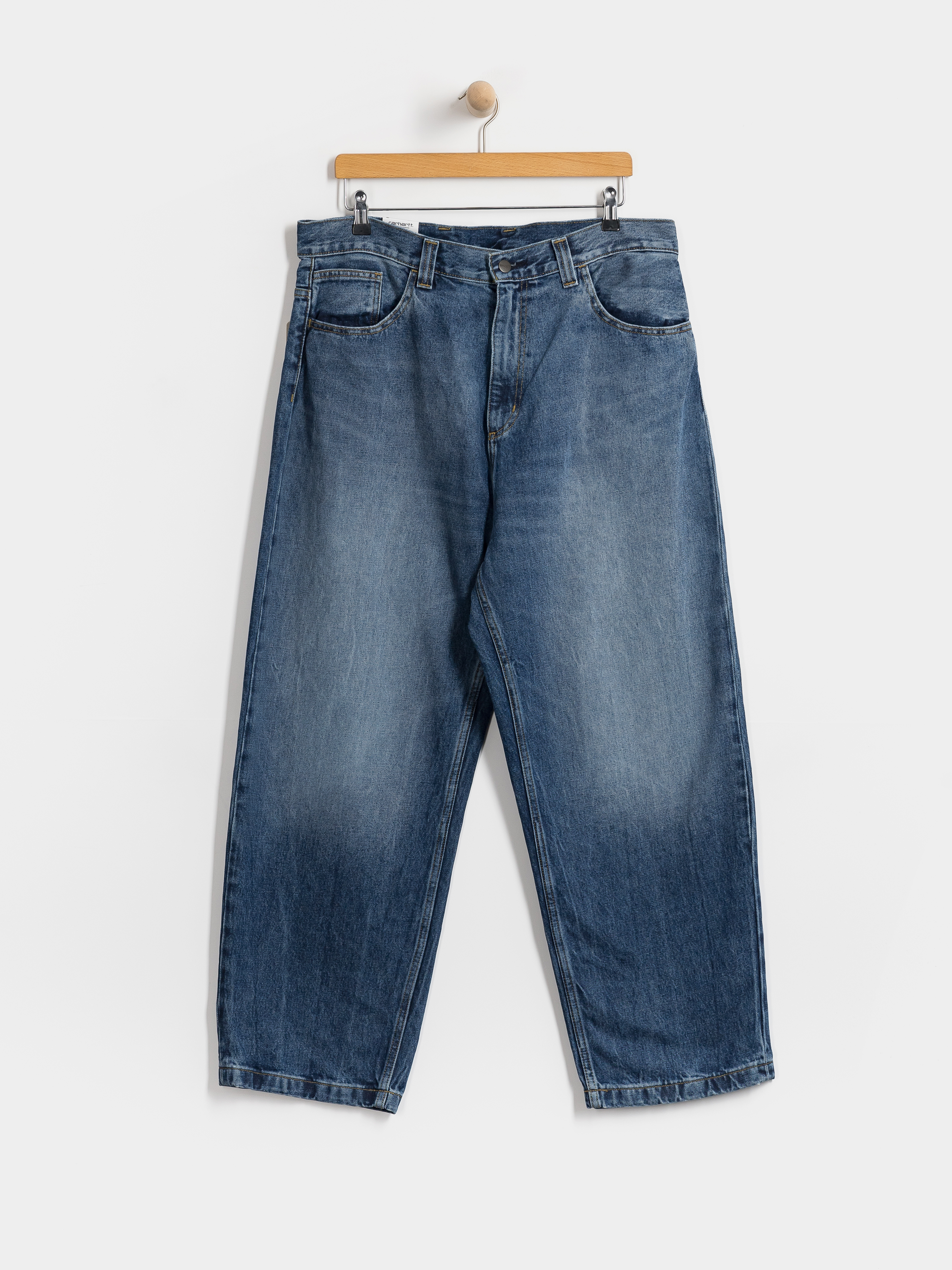 Carhartt WIP Brandon Kisnadrág (blue/marble used wash)