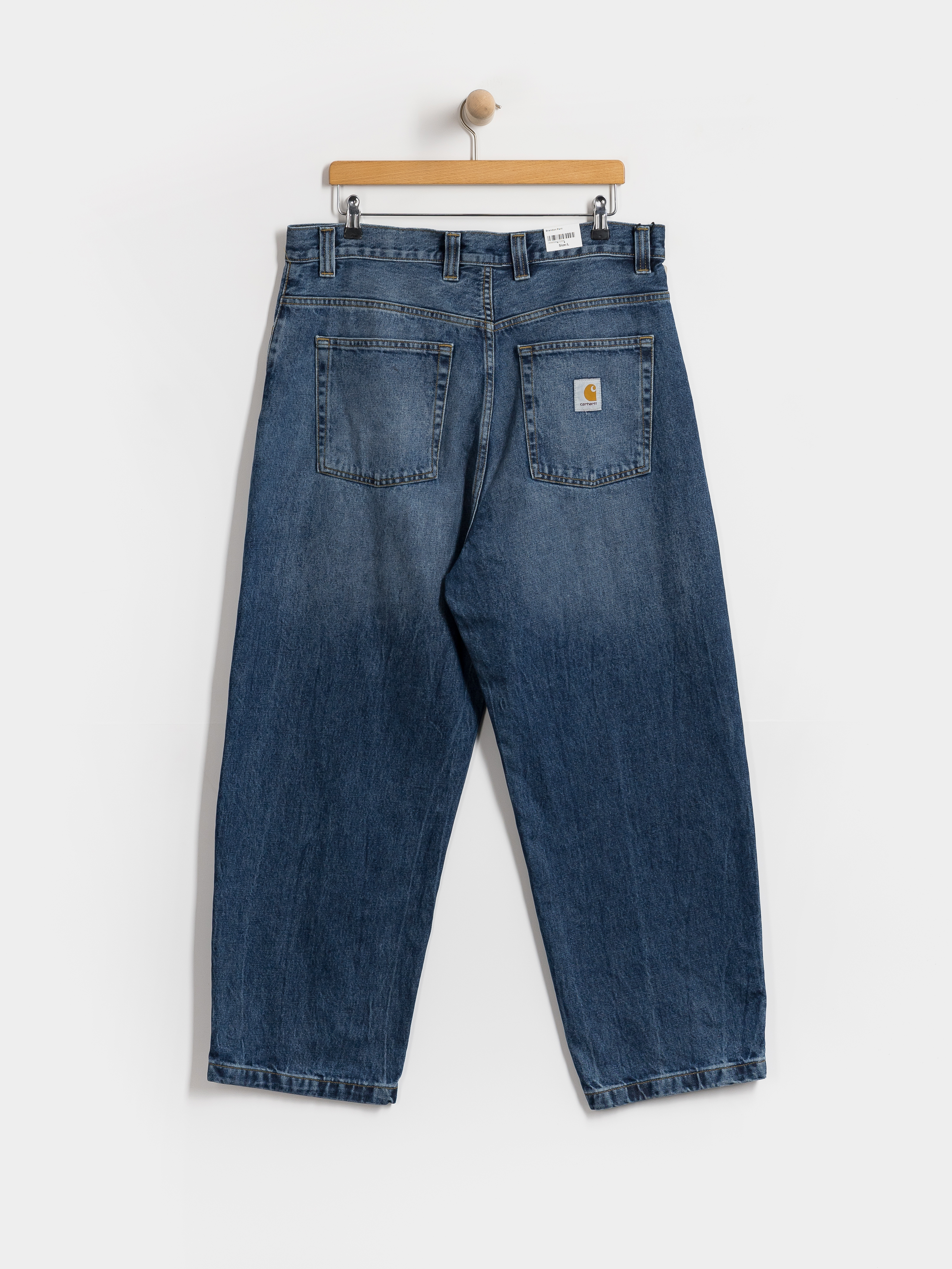 Carhartt WIP Brandon Kisnadrág (blue/marble used wash)