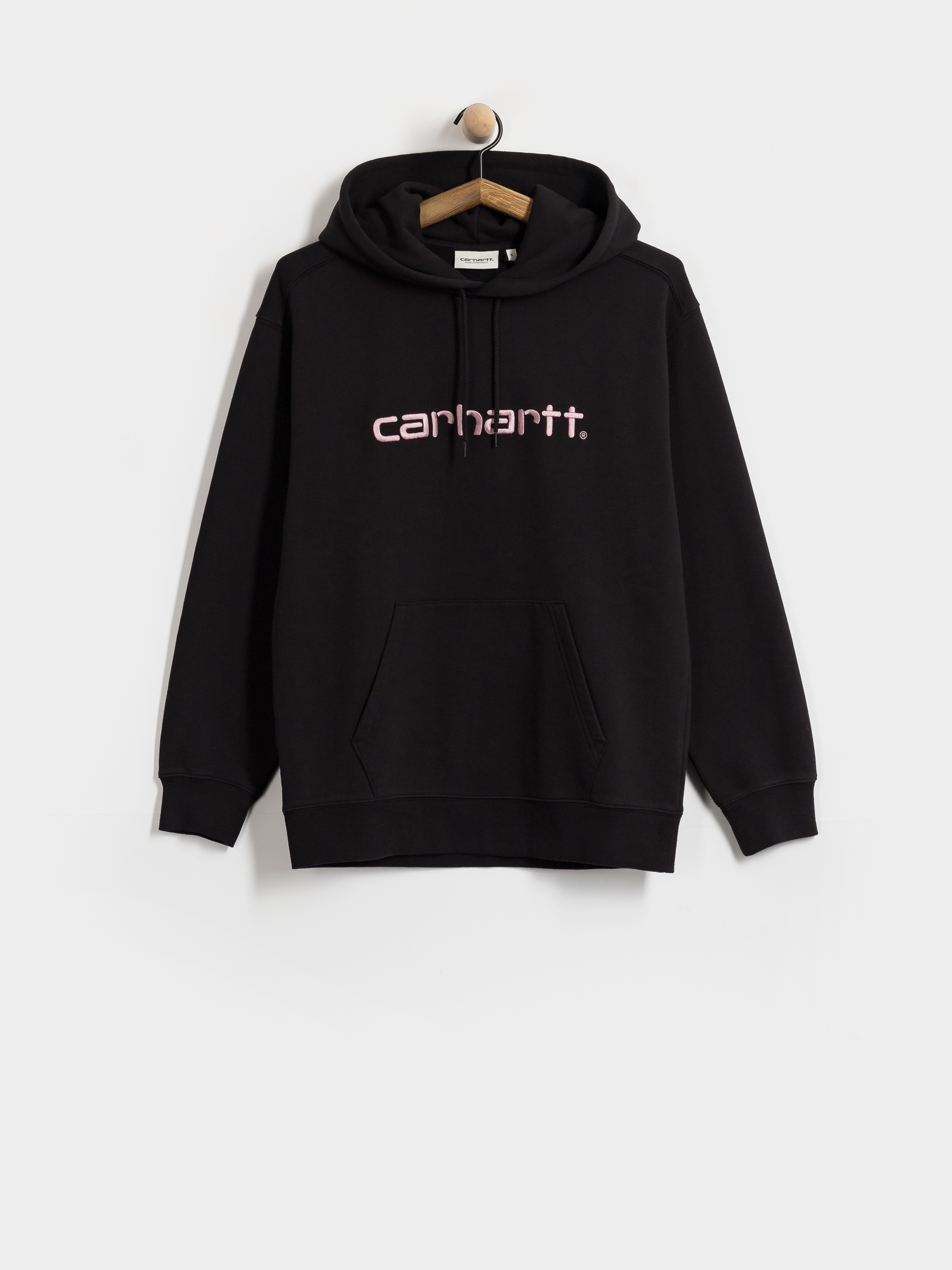 Carhartt WIP Carhartt HD Wmn Kapucnis pulóver (black/hortensia)