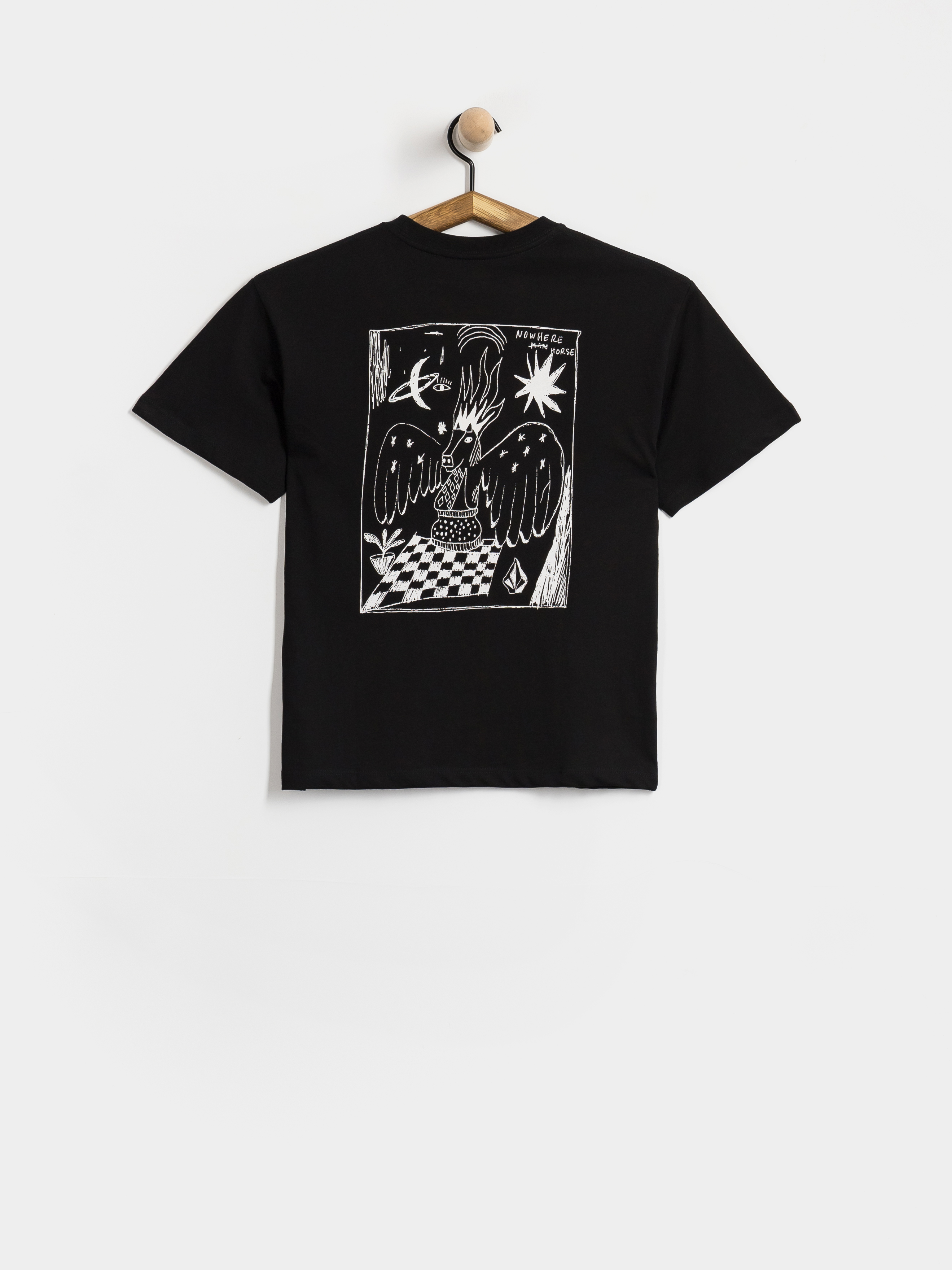 Volcom Nowhere Bsc JR Póló (black)