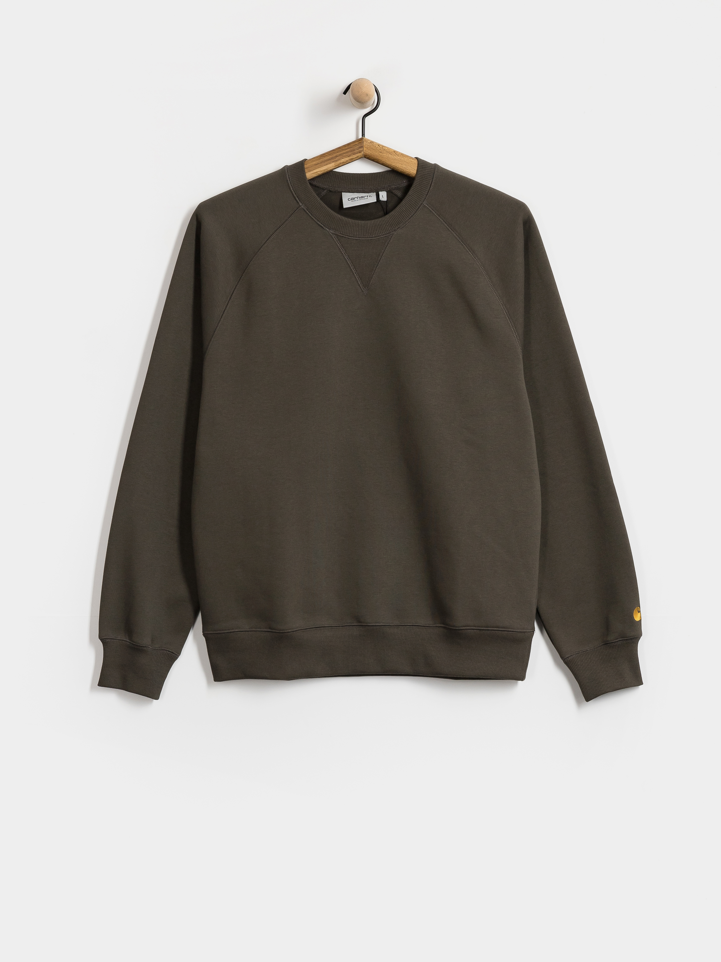 Carhartt WIP Chase Pulóver (shungite/gold)