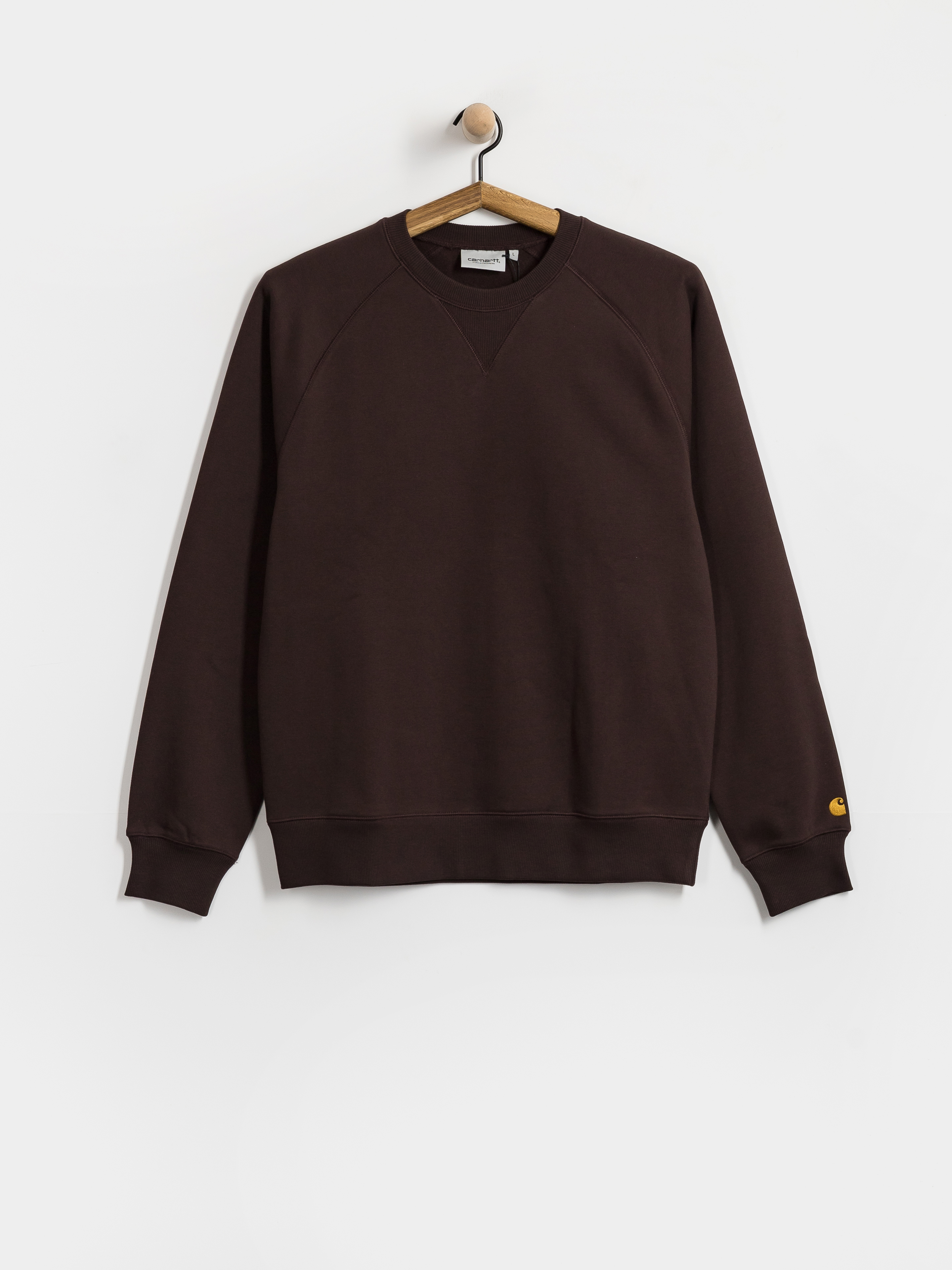 Carhartt WIP Chase Pulóver (palisander/gold)