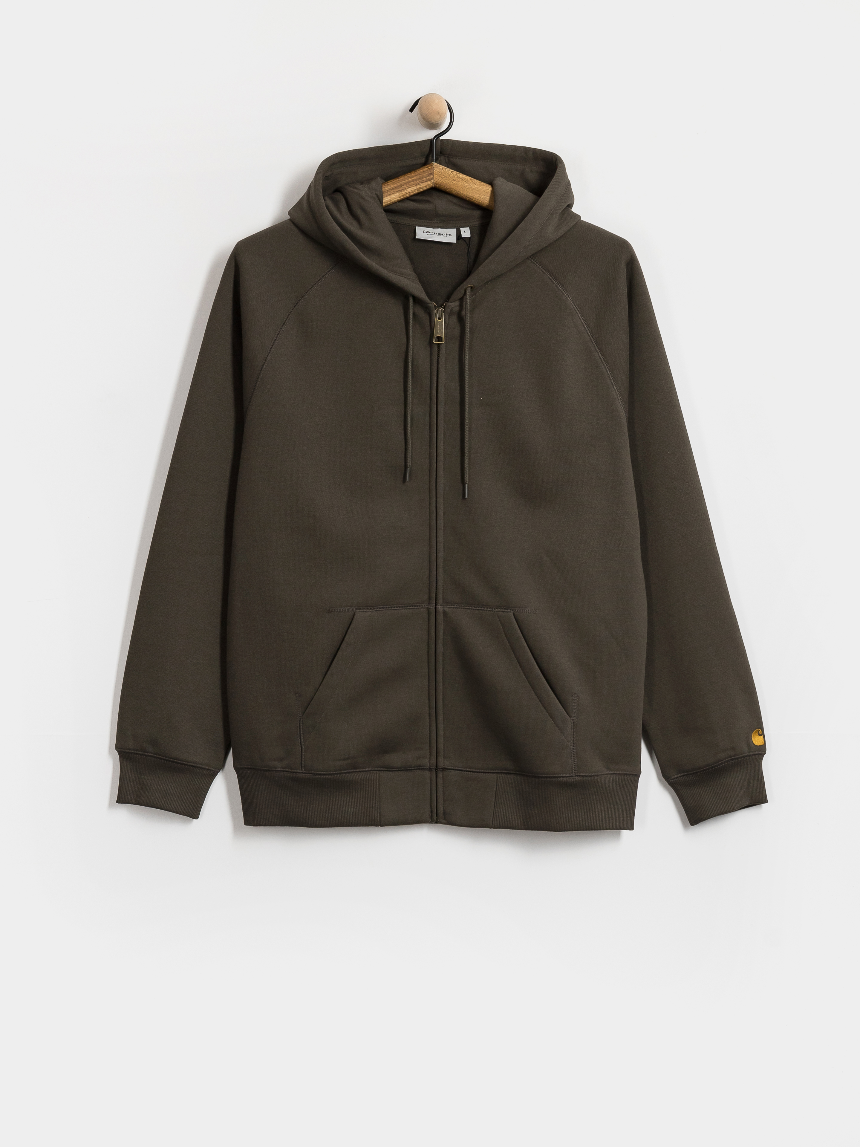 Carhartt WIP Chase ZHD Kapucnis pulóver (shungite/gold)