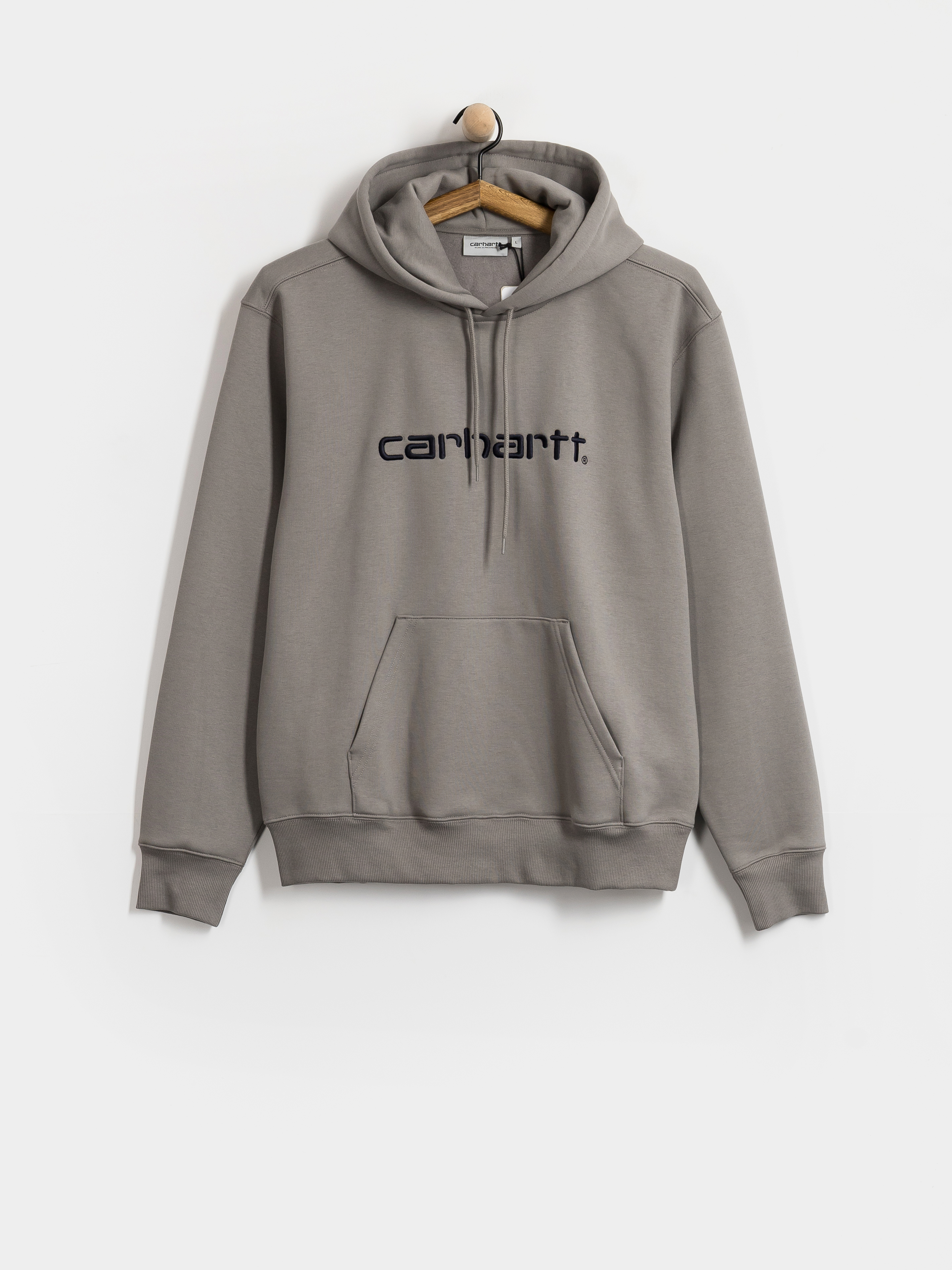 Carhartt WIP Carhartt HD Kapucnis pulu00f3ver (shady grey/dark navy)