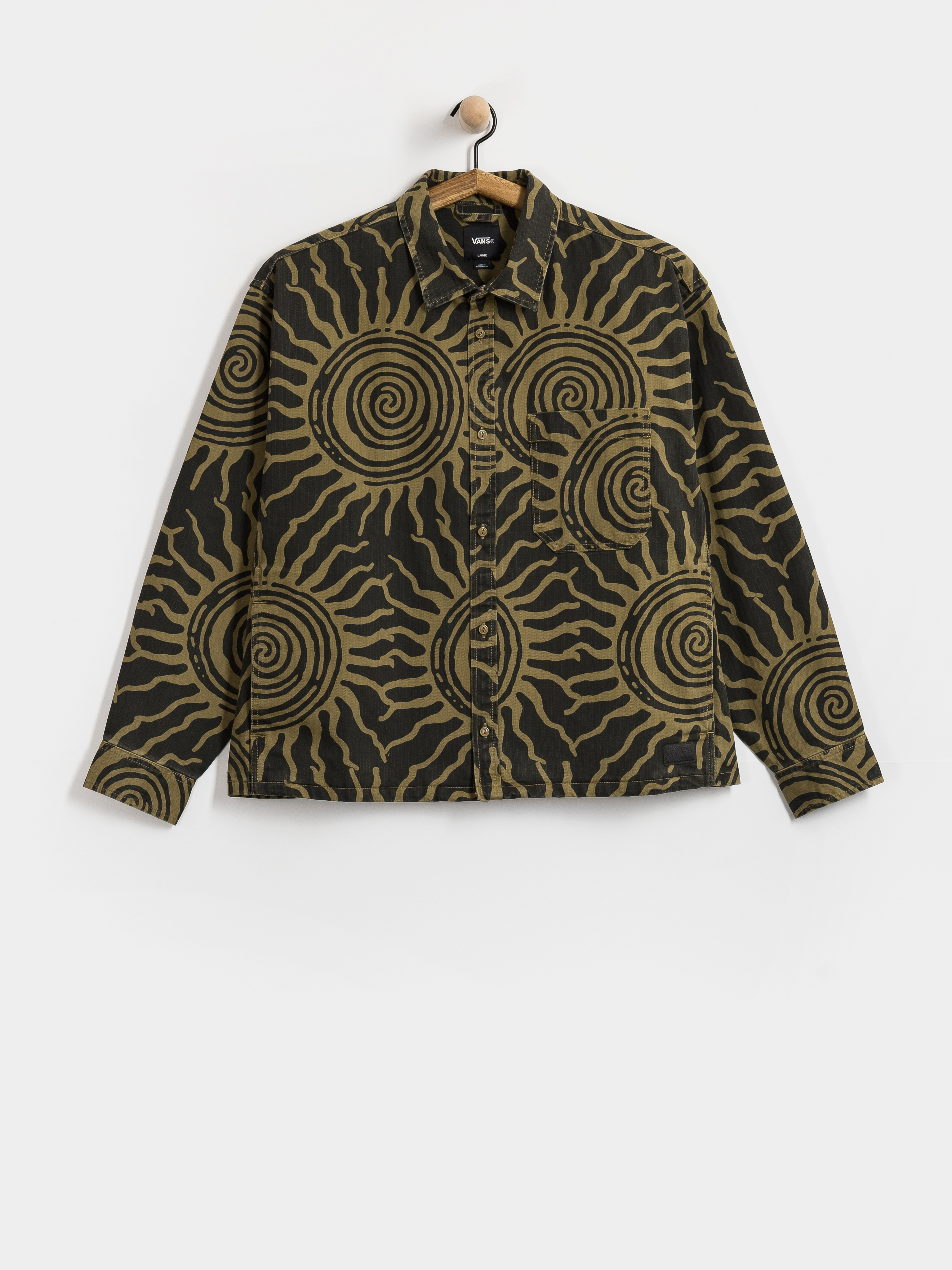 Vans Martinez Cotton Overshirt Ing (faded black)