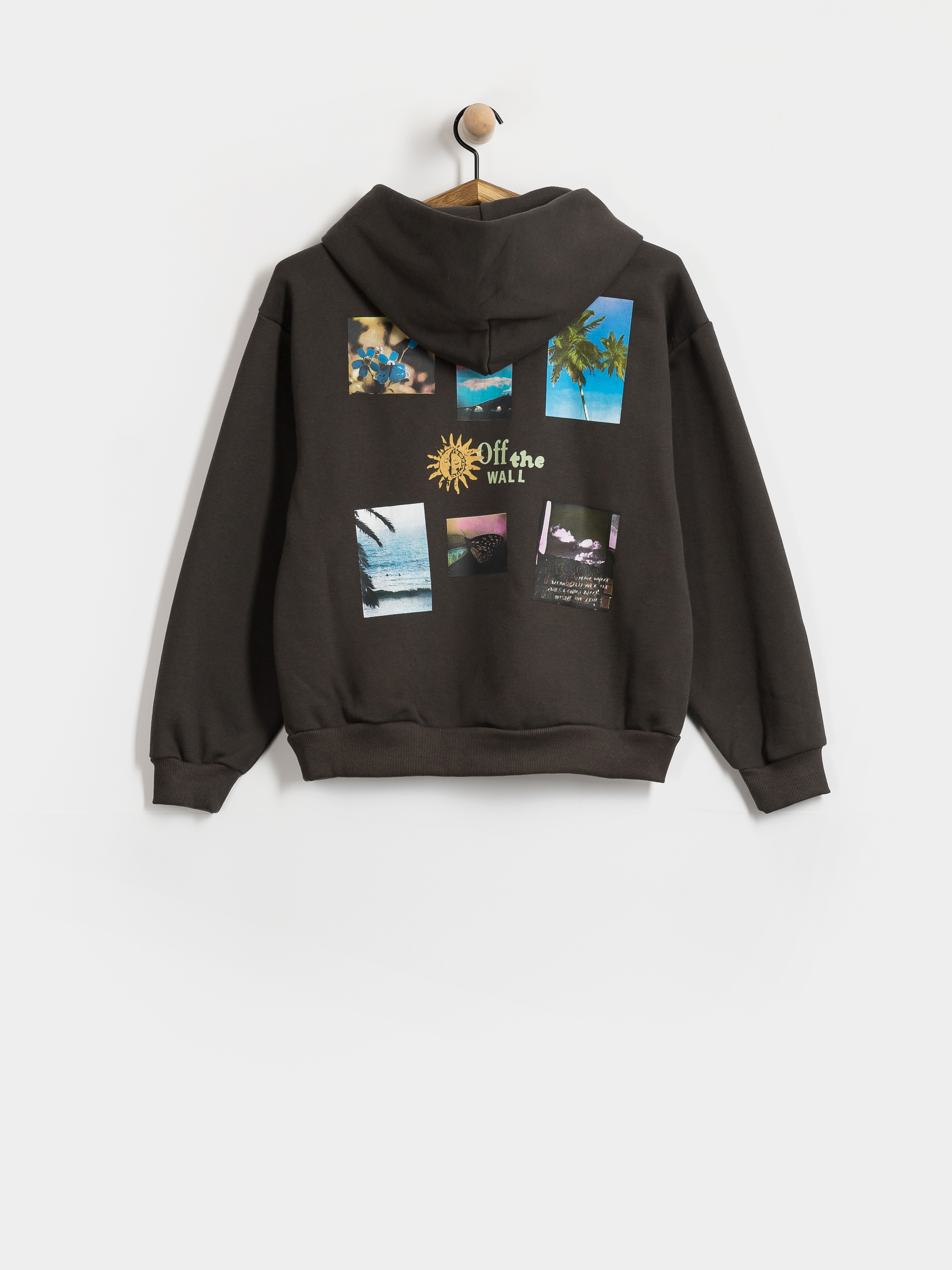 Vans Dreams Spill HD Wmn Kapucnis pulóver (faded black)