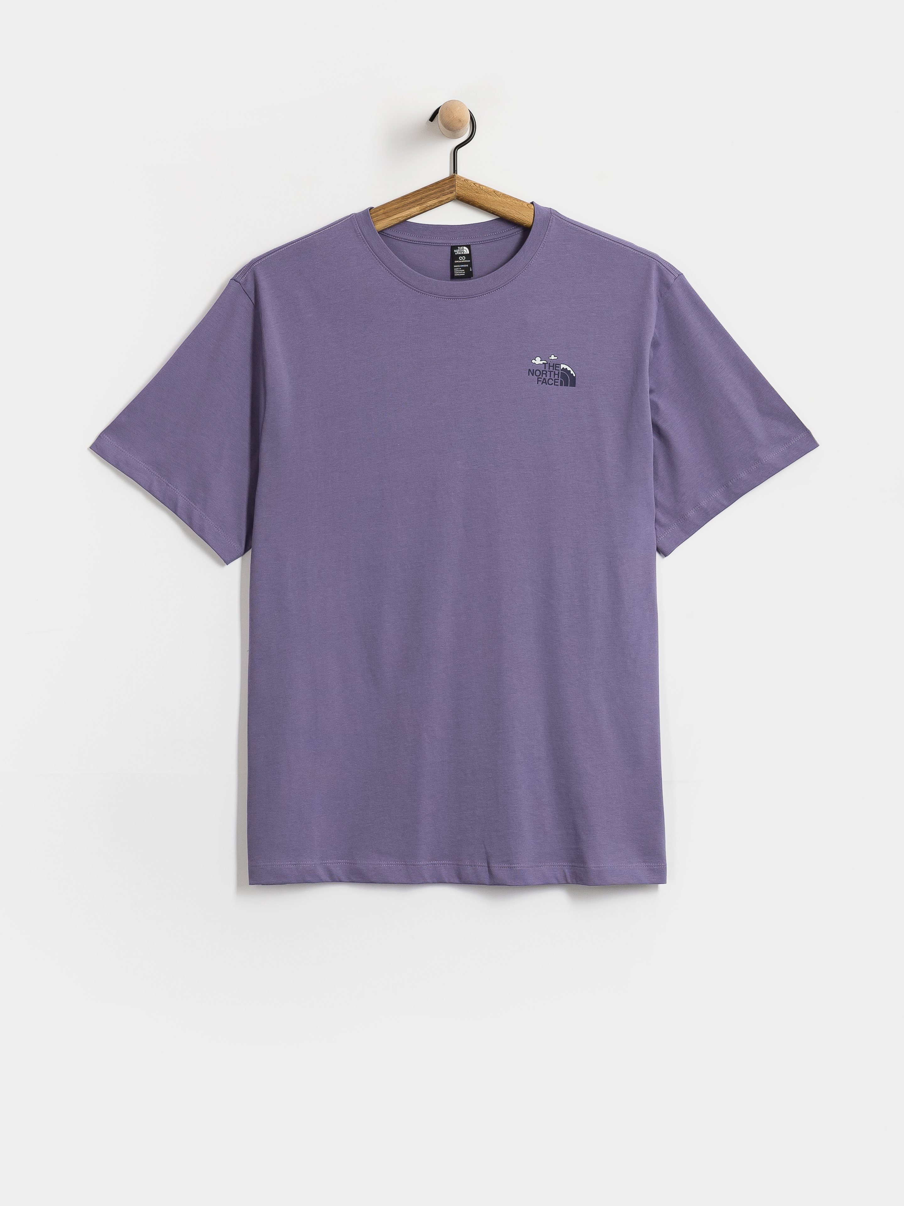 The North Face Nat High Society Relaxed Póló (grounded plum)