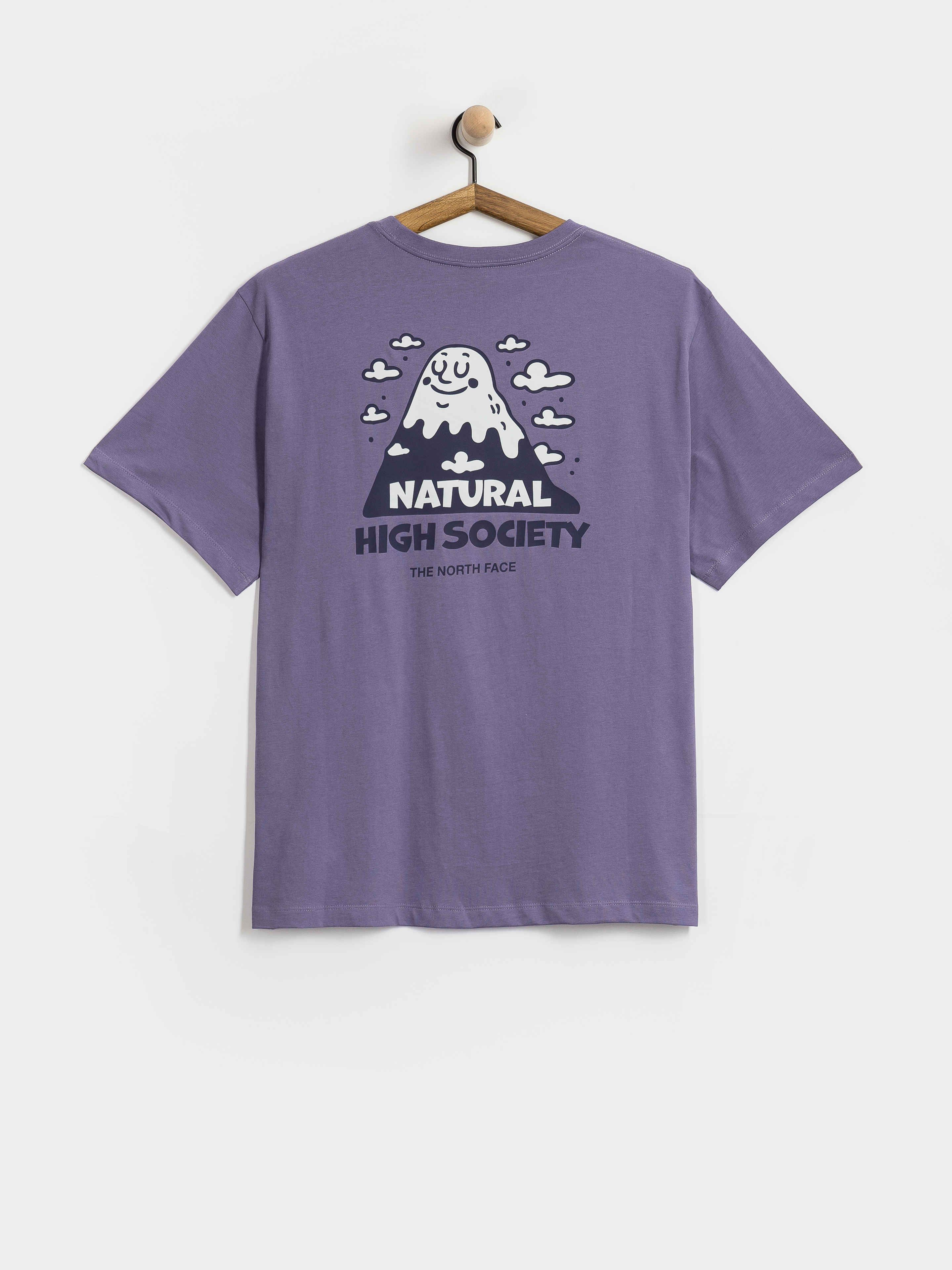 The North Face Nat High Society Relaxed Póló (grounded plum)