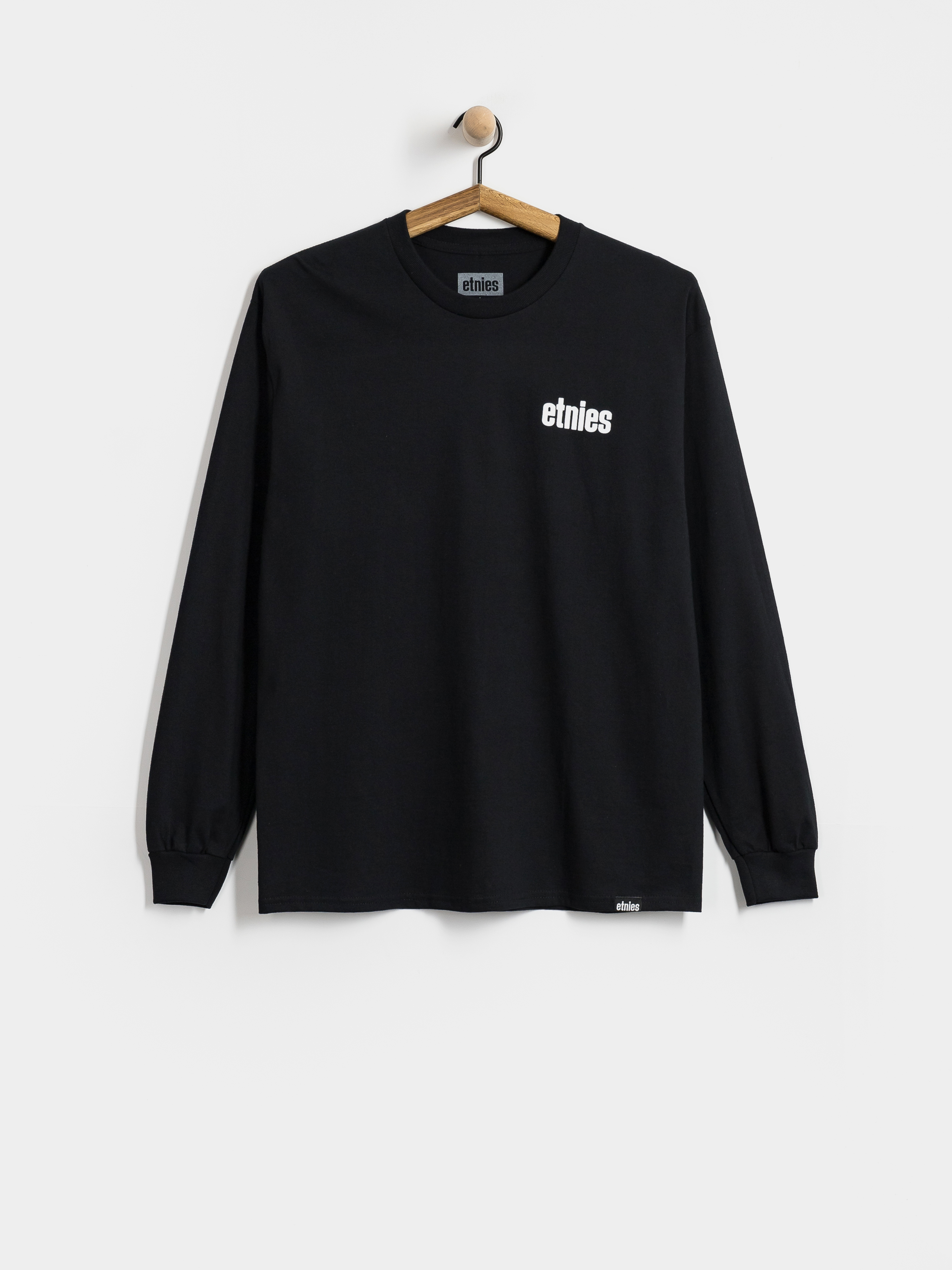 Etnies Wordmark Hosszu00fa ujju00fa felsu0151 (black/white)