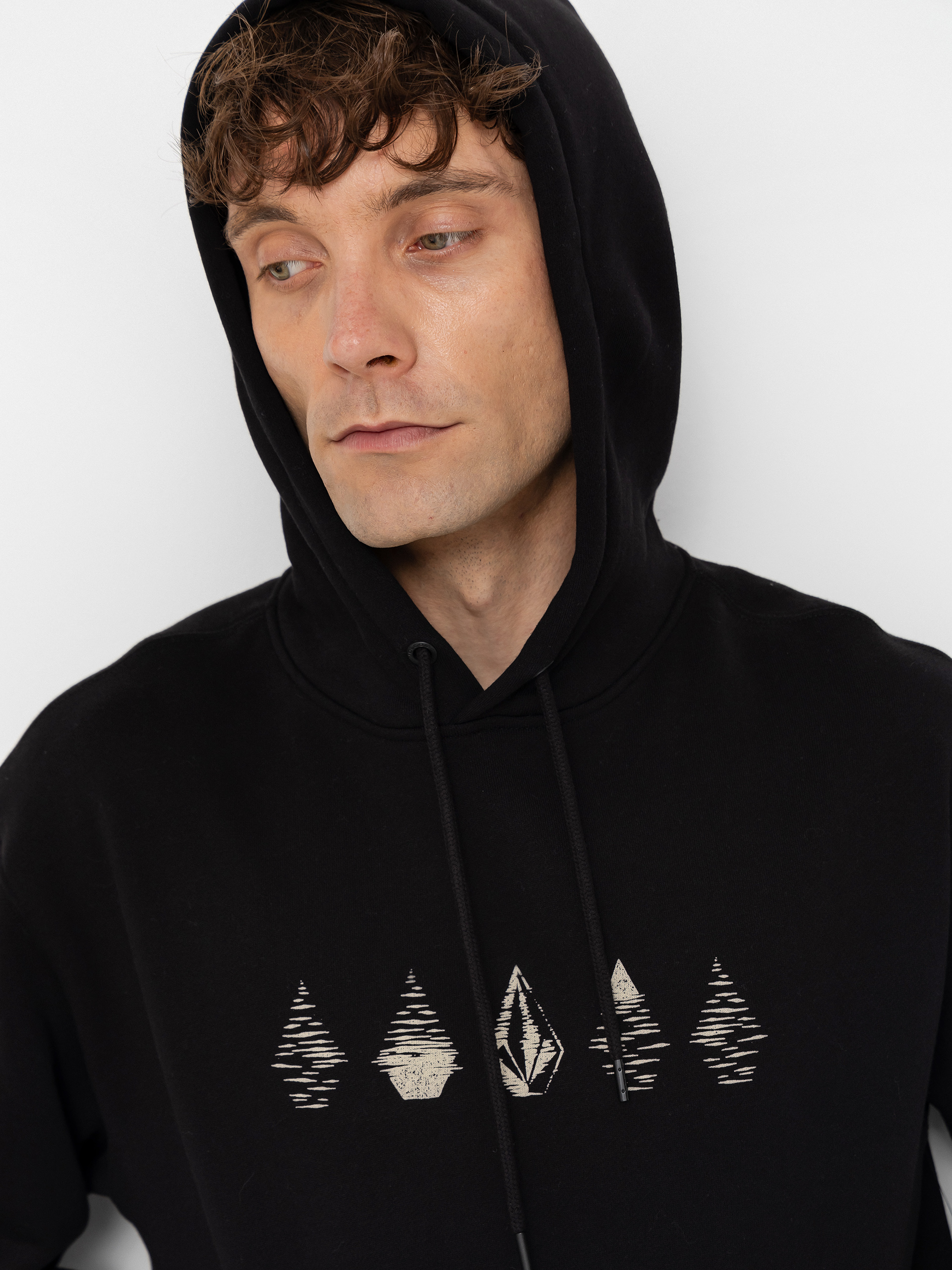 Volcom Watanite HD Kapucnis pulóver (black)