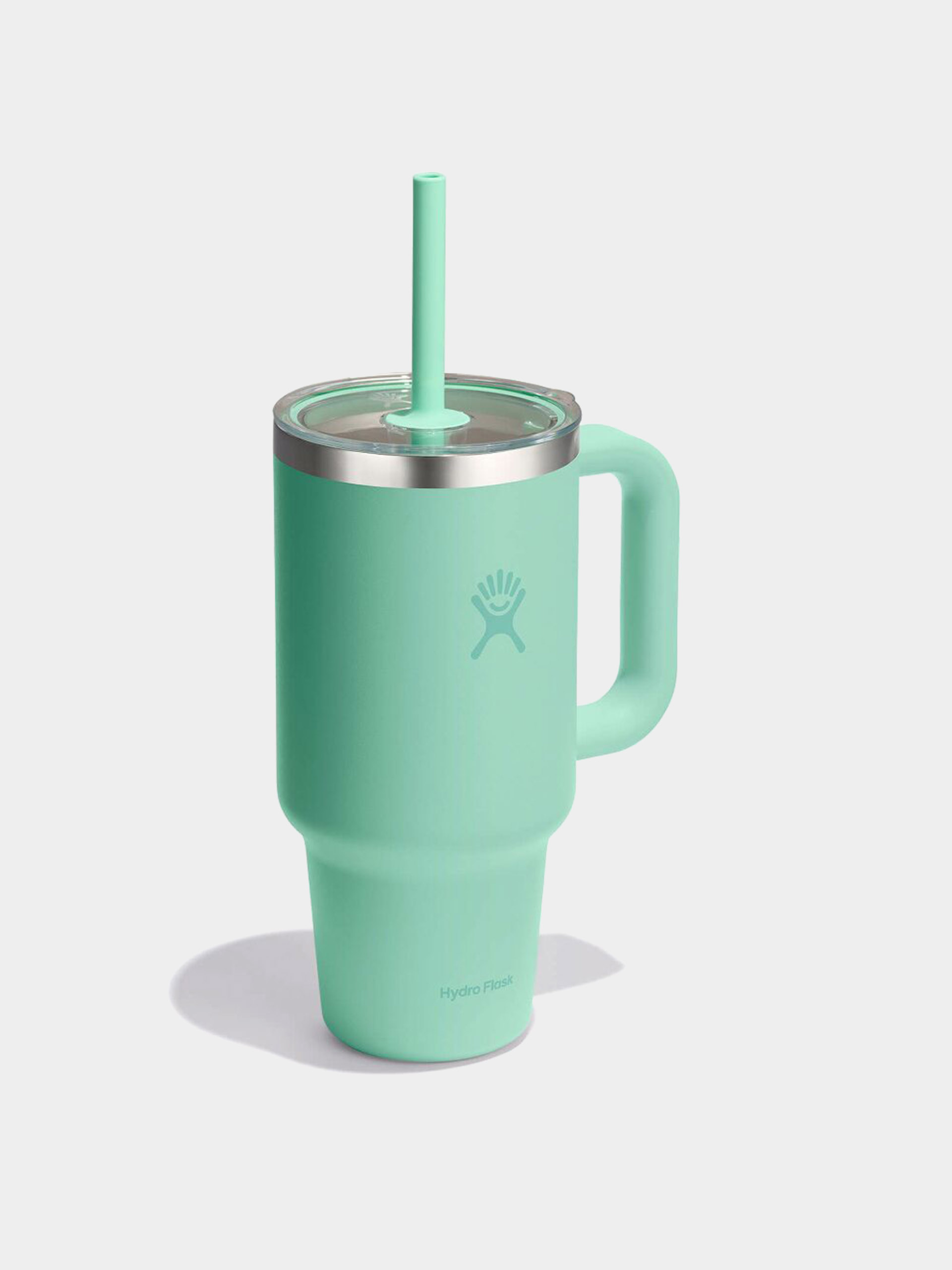 Termikus bögre Hydro Flask Travel Tumbler Clear Lid 946ml (mermaid green)