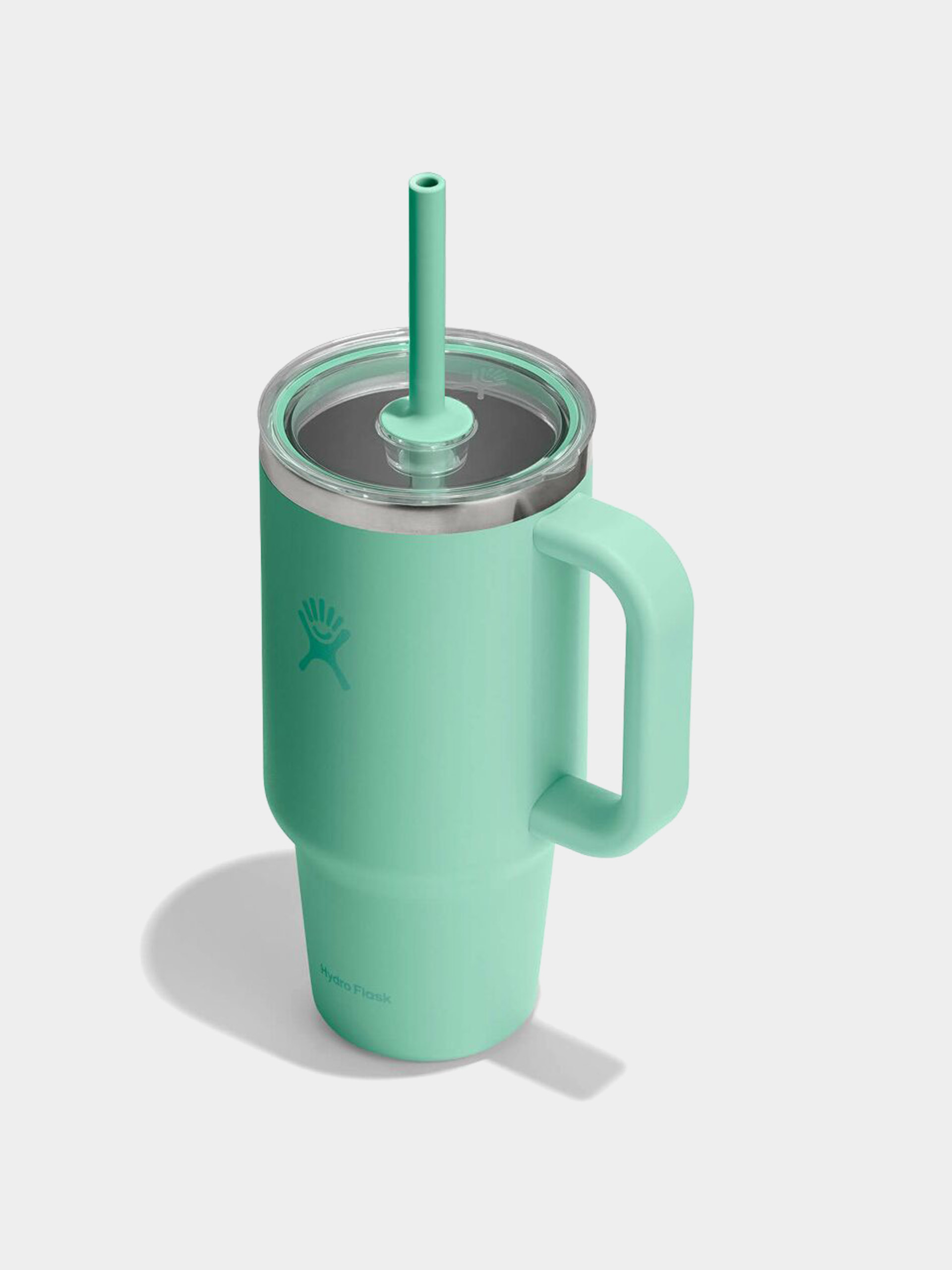 Termikus bögre Hydro Flask Travel Tumbler Clear Lid 946ml (mermaid green)