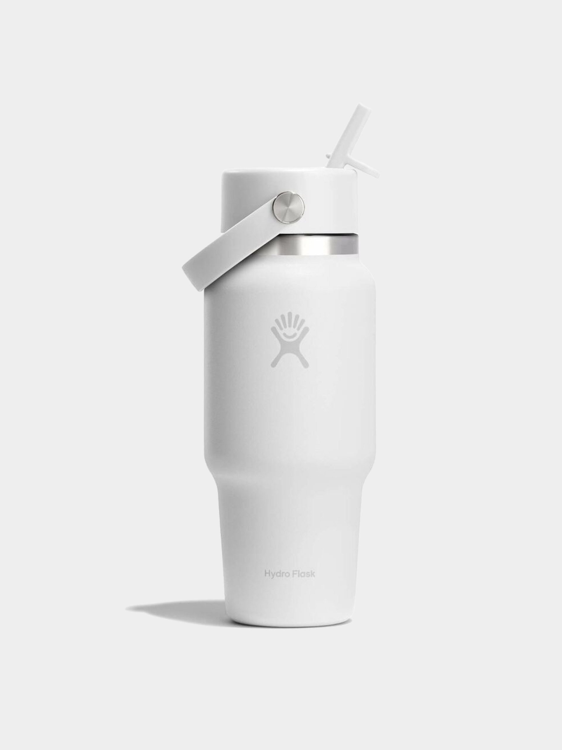 Hőpalack Hydro Flask Wide Flex Straw Travel 710ml (white)