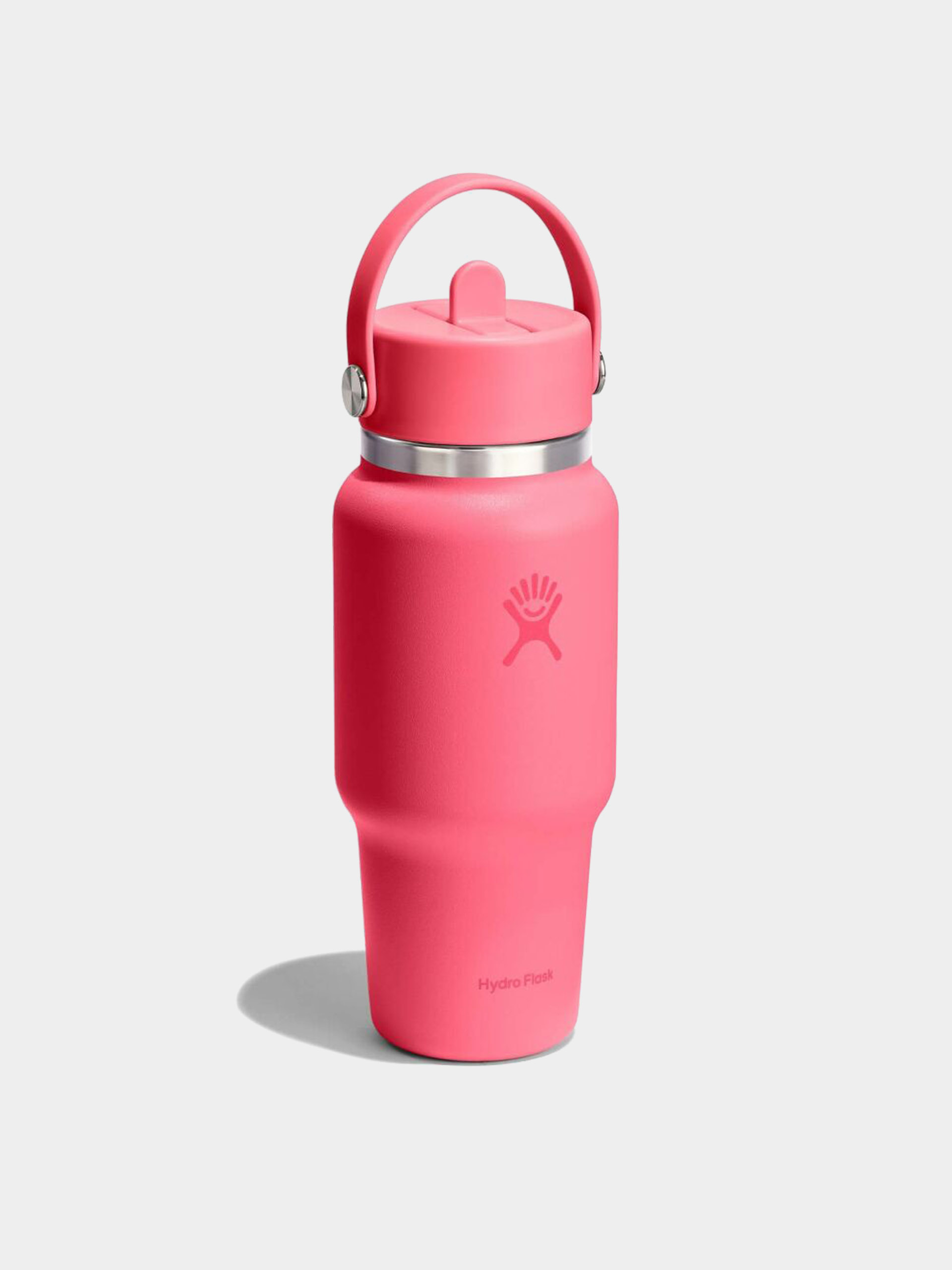 Hőpalack Hydro Flask Wide Flex Straw Travel 710ml (popstar pink)