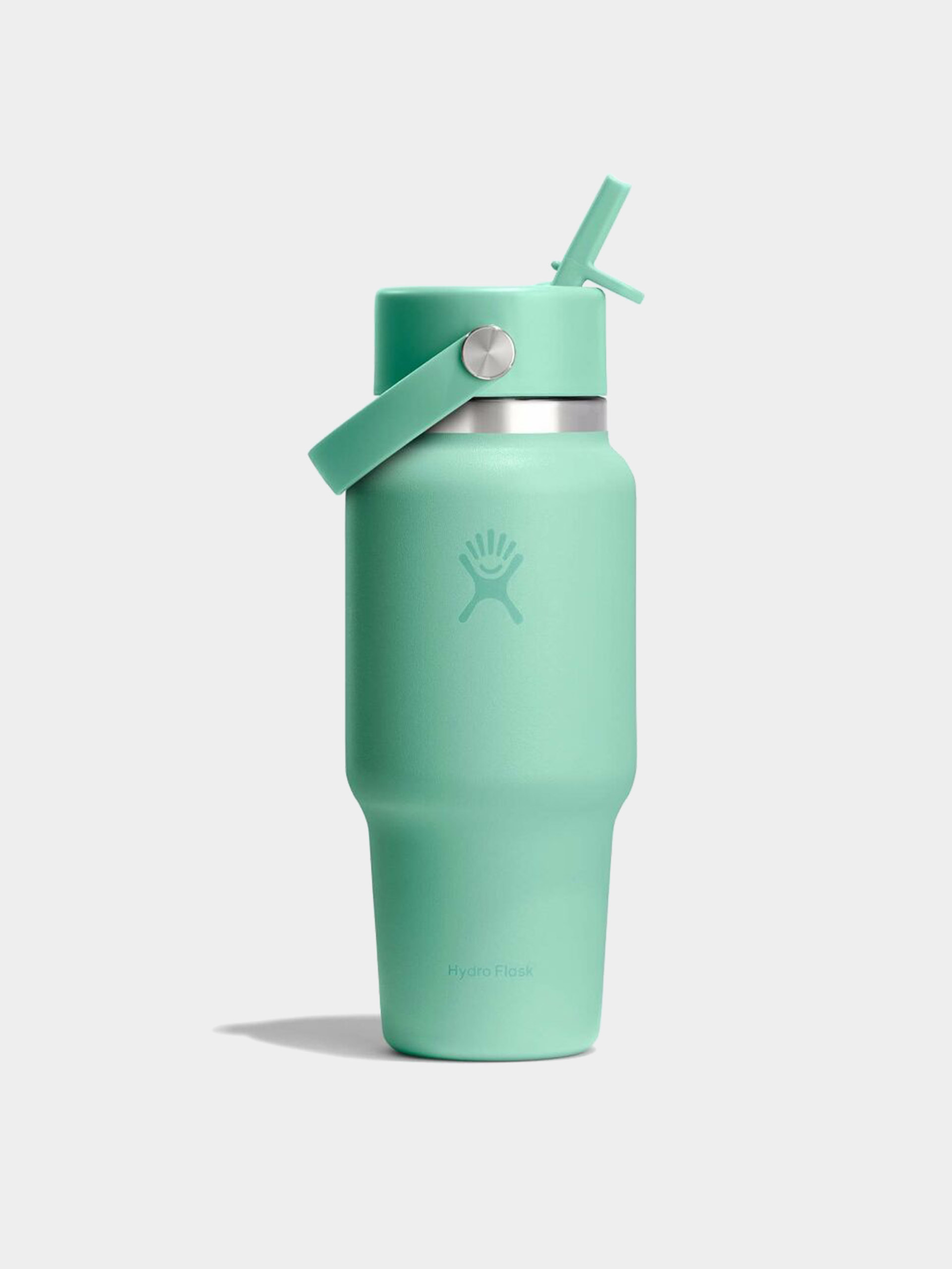 Hőpalack Hydro Flask Wide Flex Straw Travel 710ml (mermaid green)