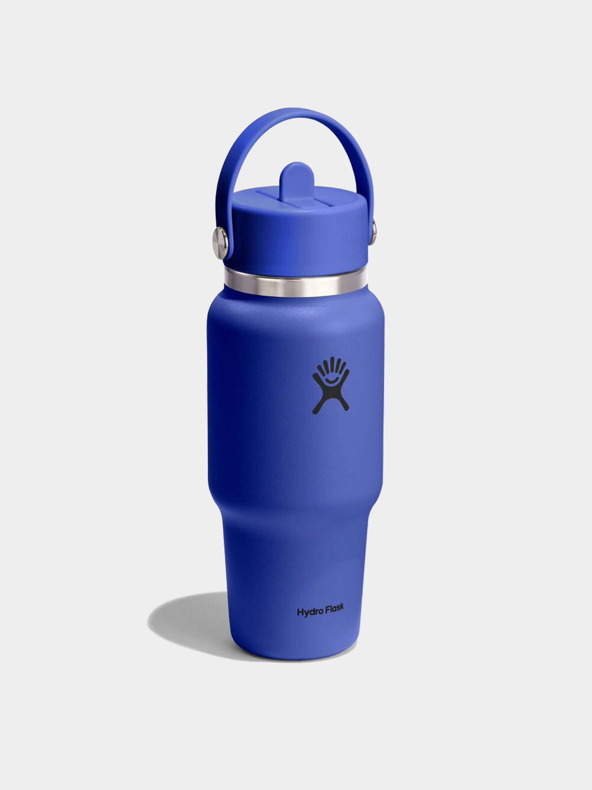 Hőpalack Hydro Flask Wide Flex Straw Travel 710ml (capri blue)