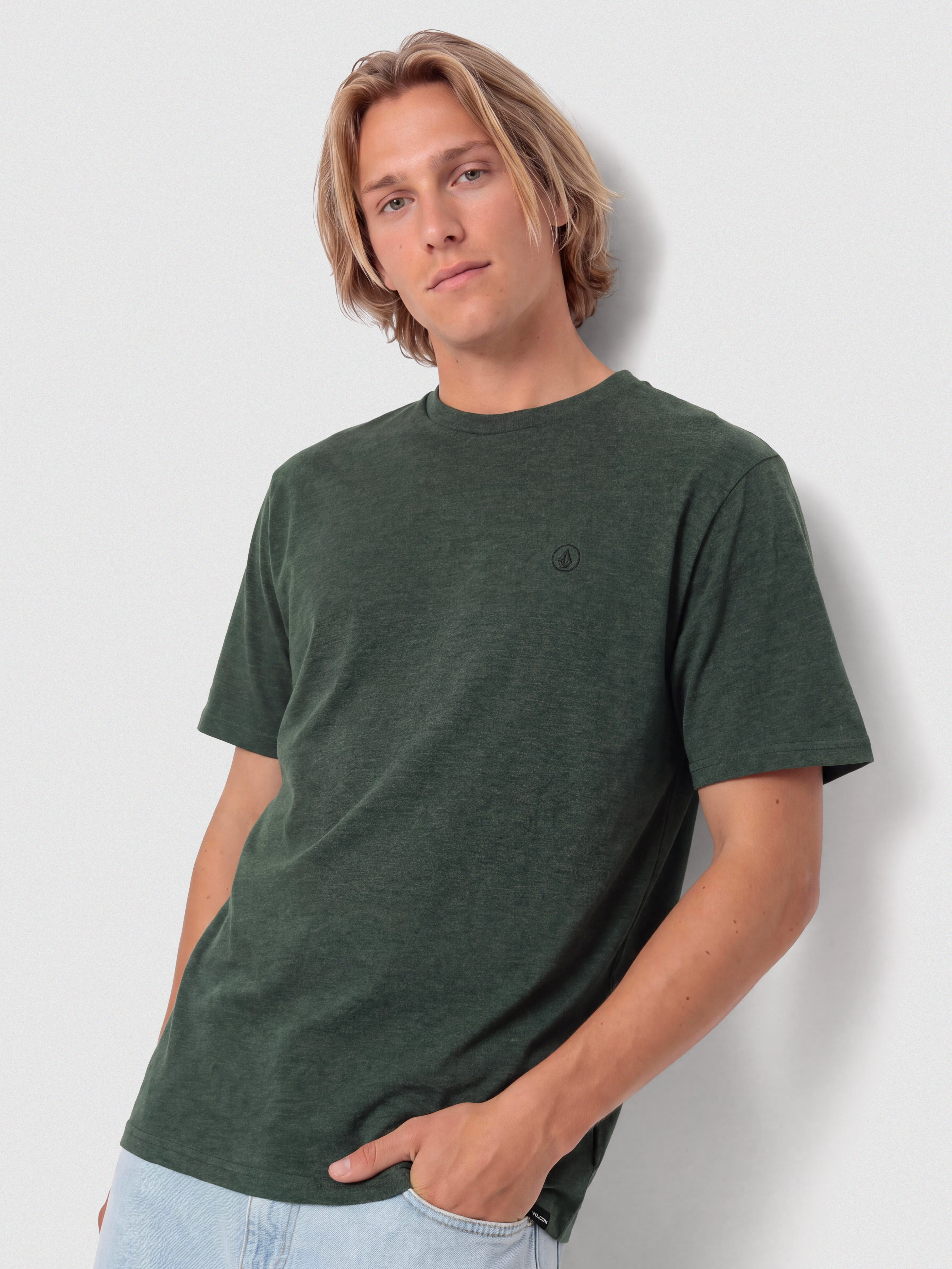 Volcom Circle Blanks Hth Póló (scarab)