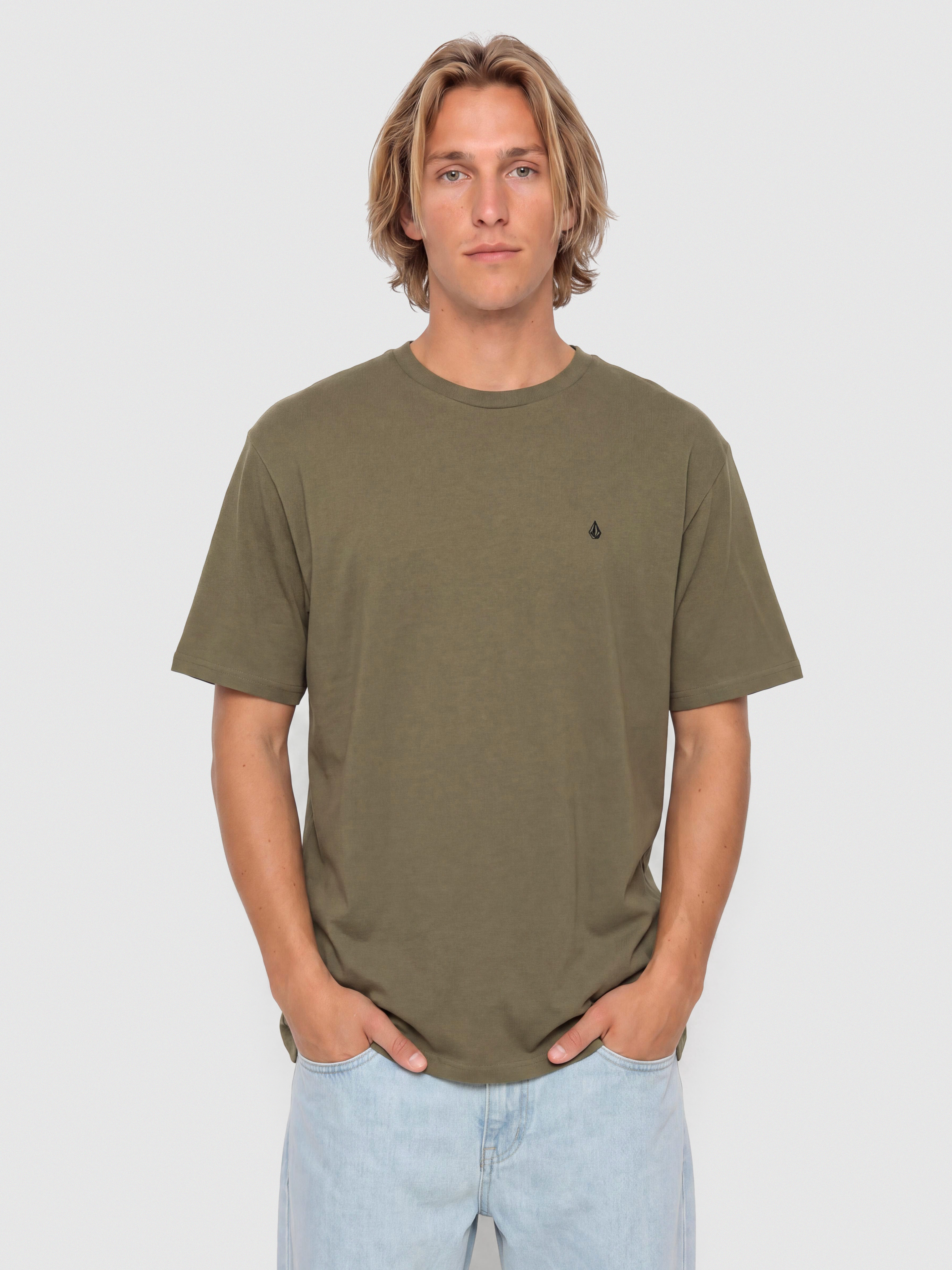 Volcom Stone Blanks Bsc Póló (wintermoss)