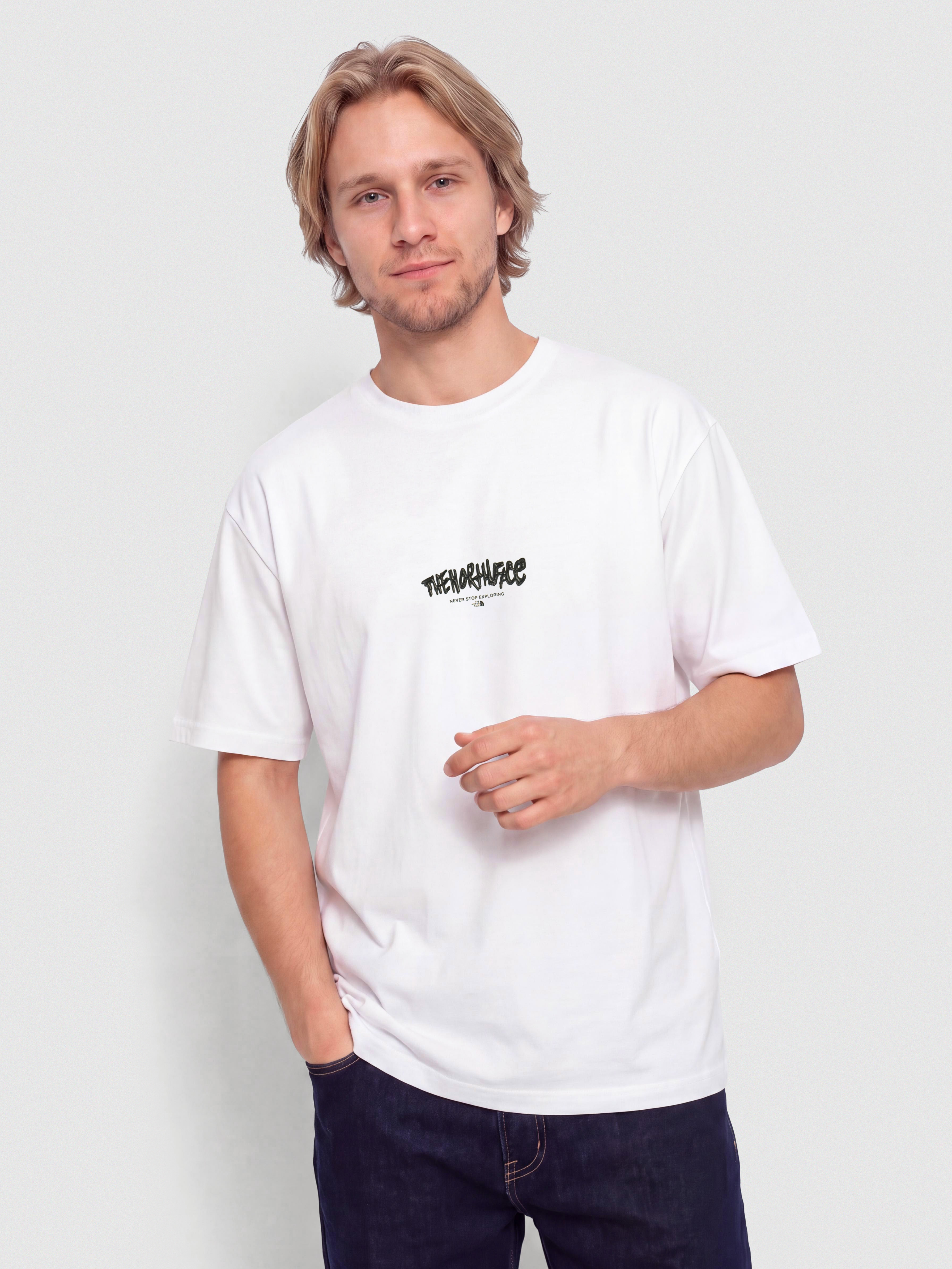 Póló The North Face Nse Relaxed (tnf white)