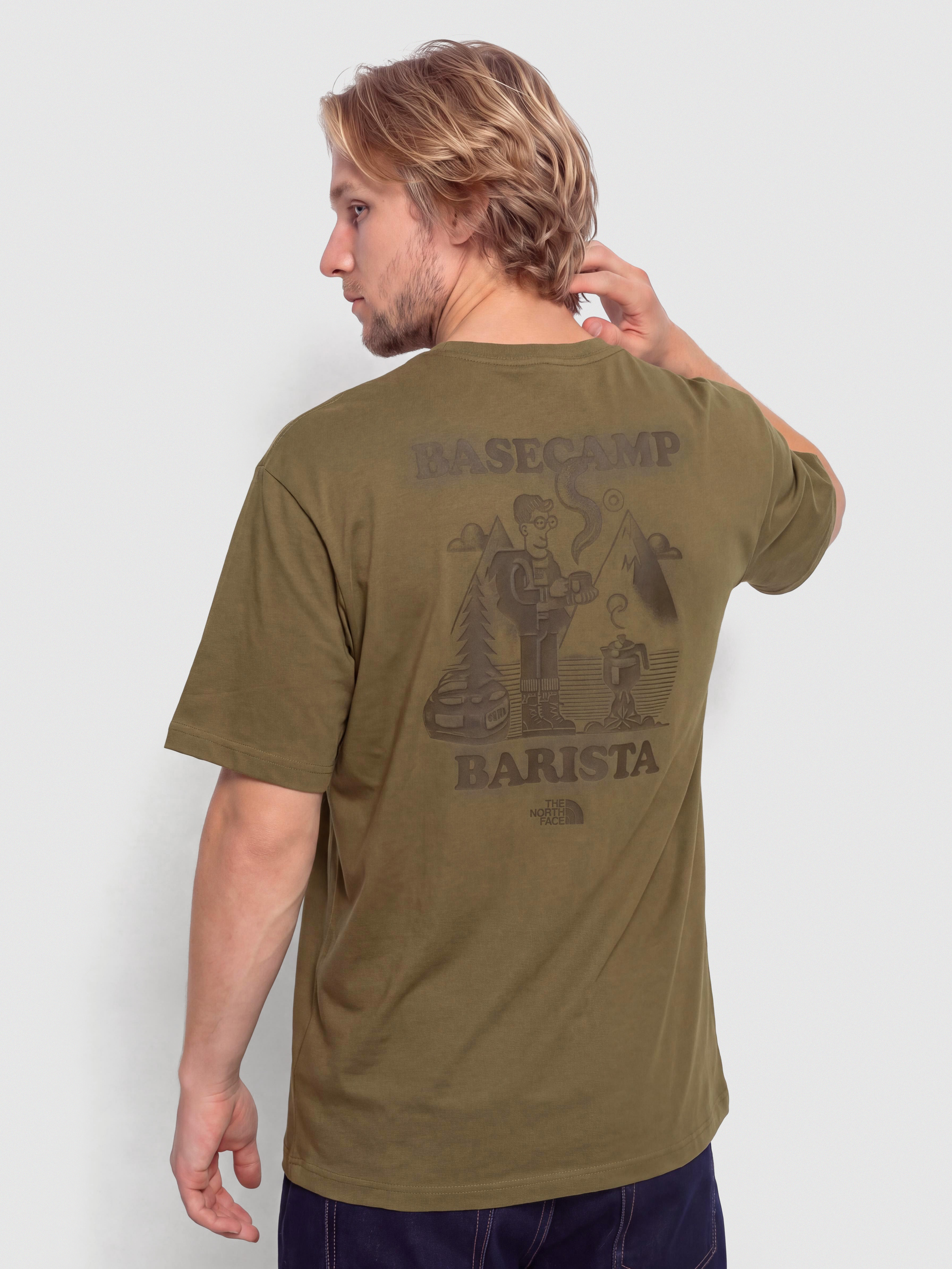The North Face Basecamp Barista Relaxed Pu00f3lu00f3 (caraway seed)