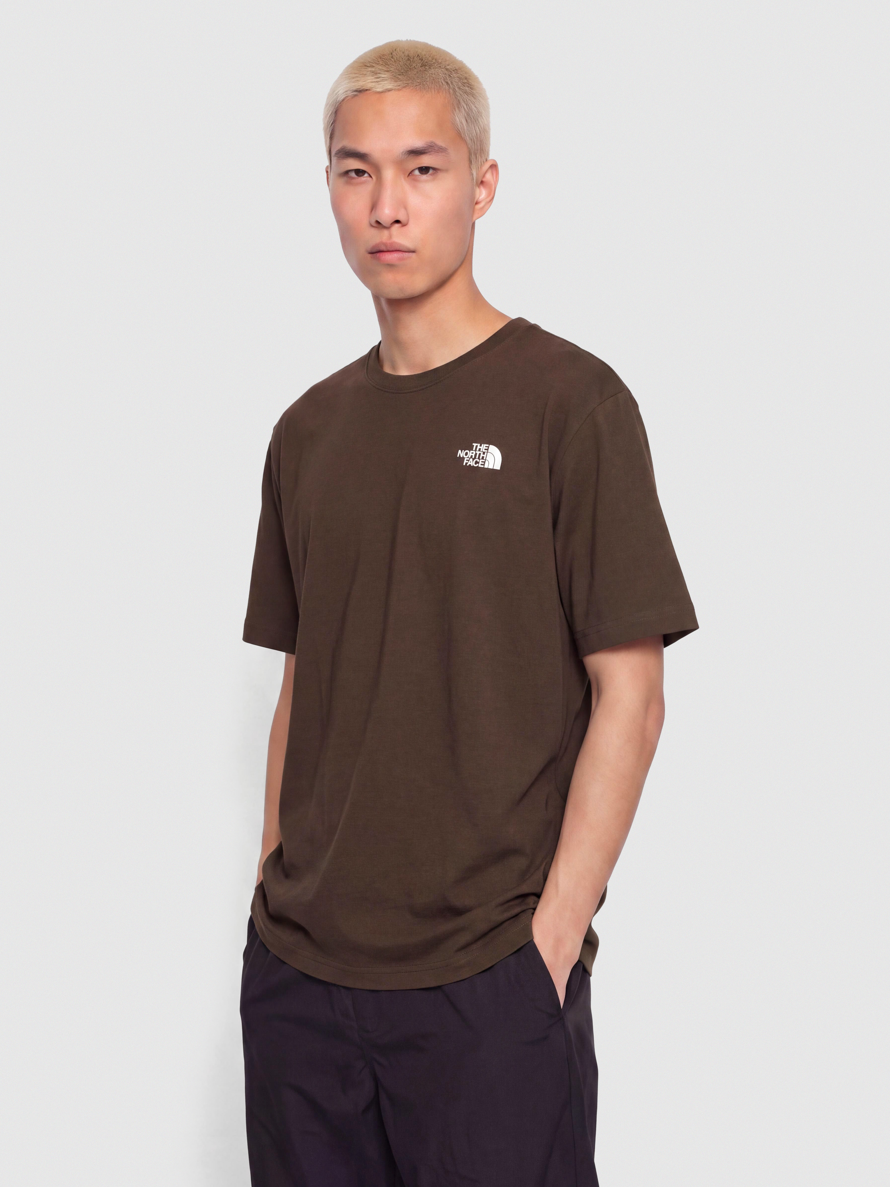The North Face Evolution Simple Dome Póló (dark chestnut)