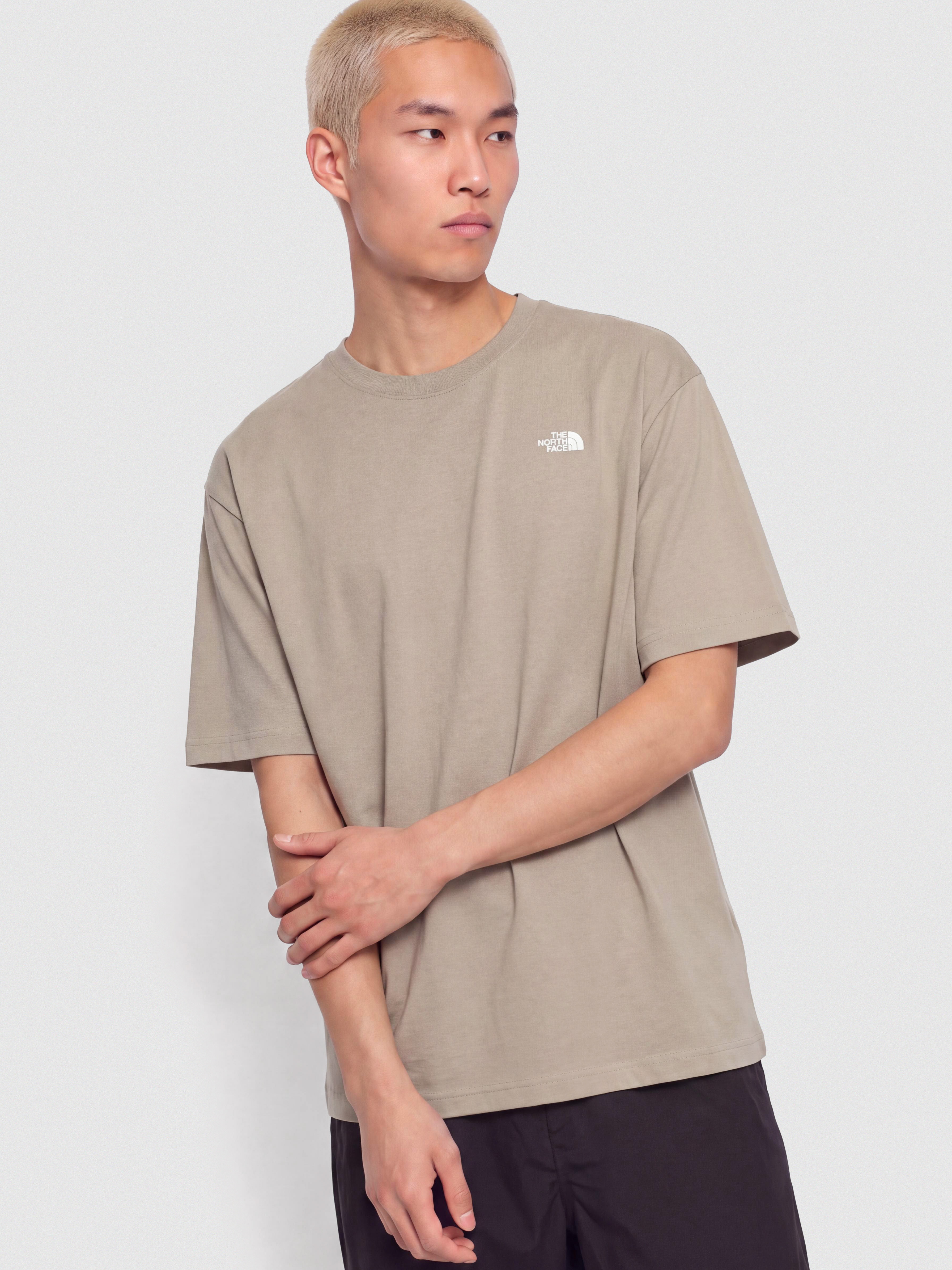 Póló The North Face Tnf Essential Simple Dome (stone slab)