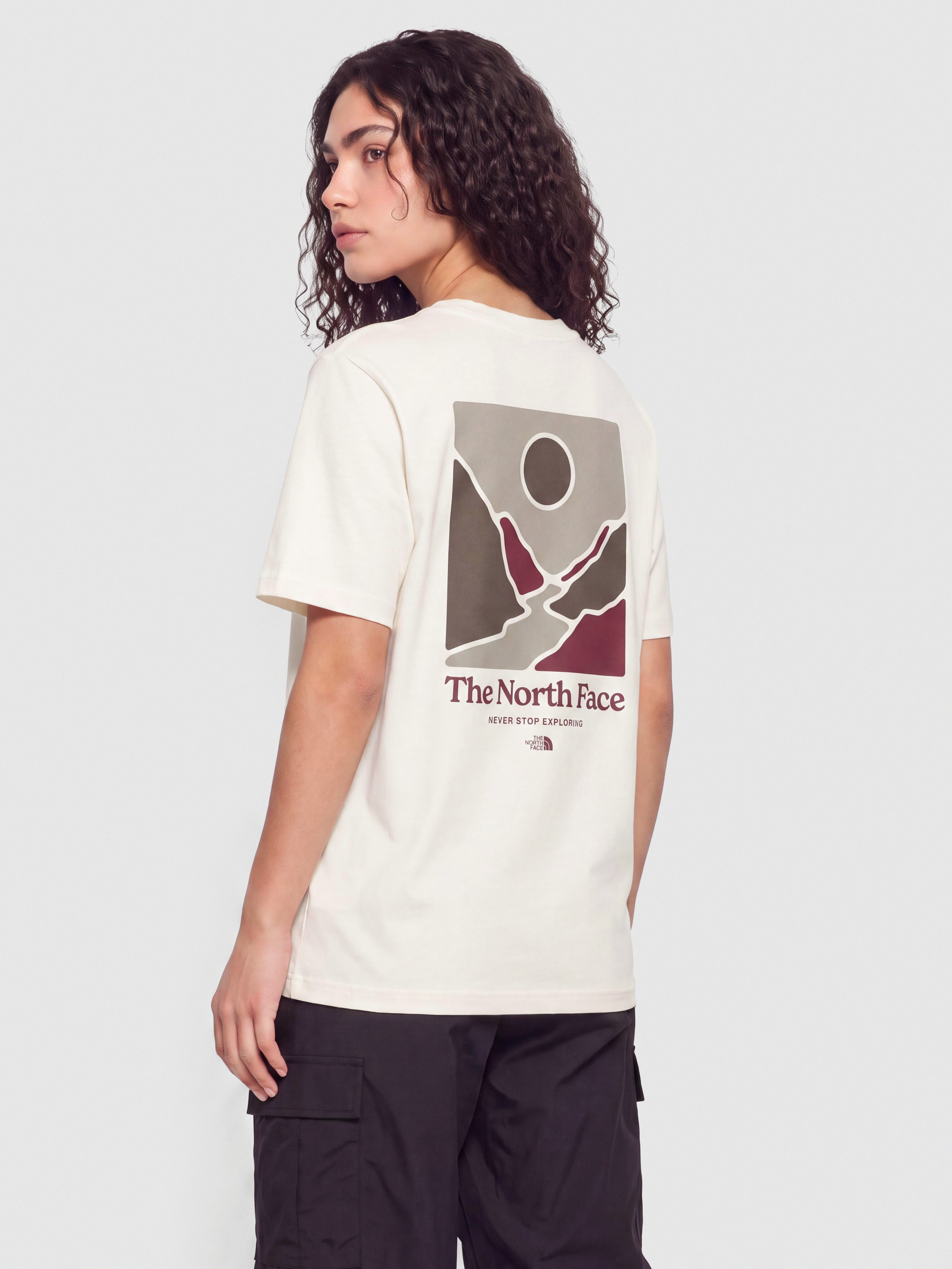 The North Face Monte Regular Wmn Póló (white dune)