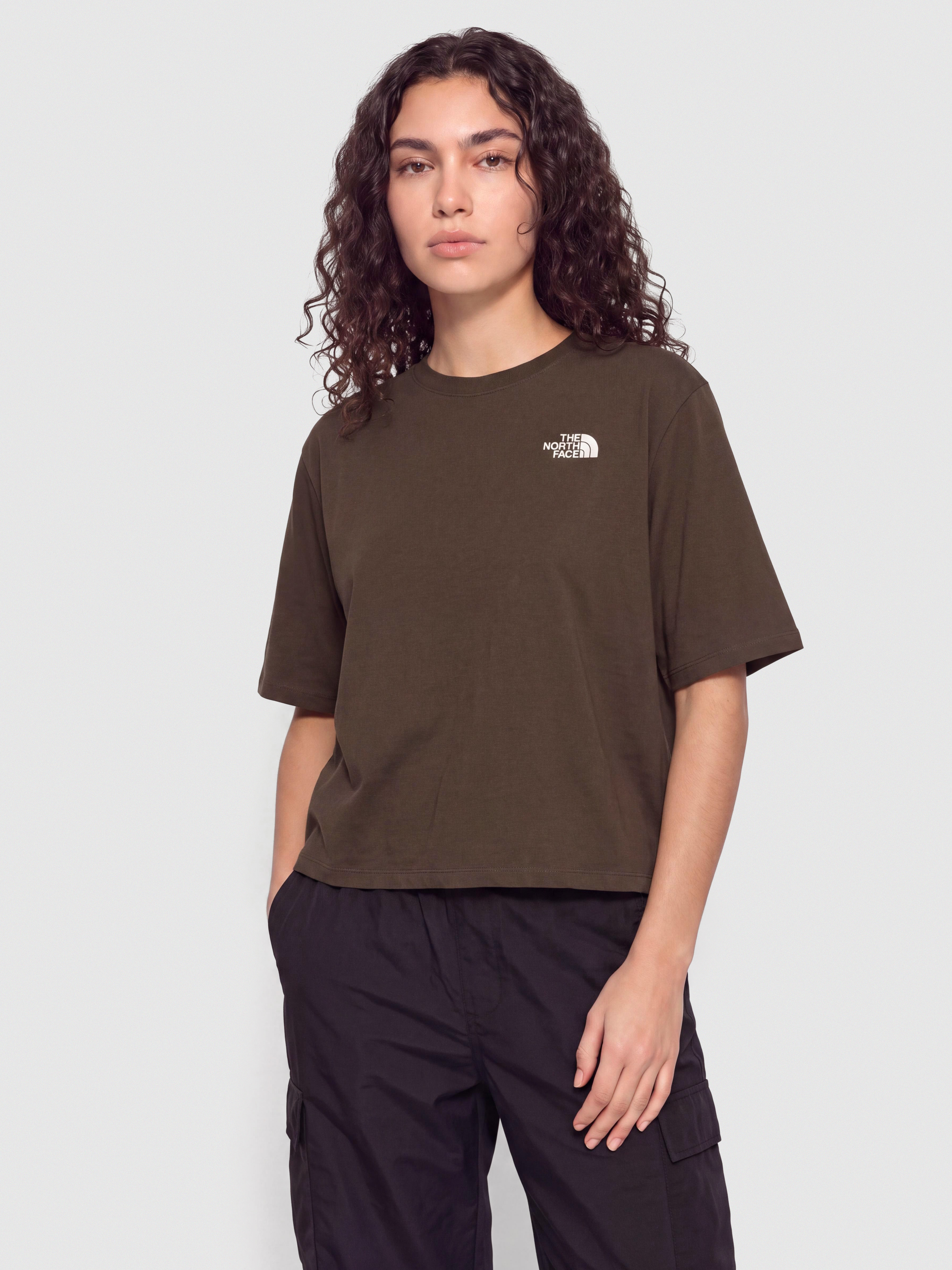 The North Face Hike Picnic Boxy Wmn Pu00f3lu00f3 (dark chestnut)
