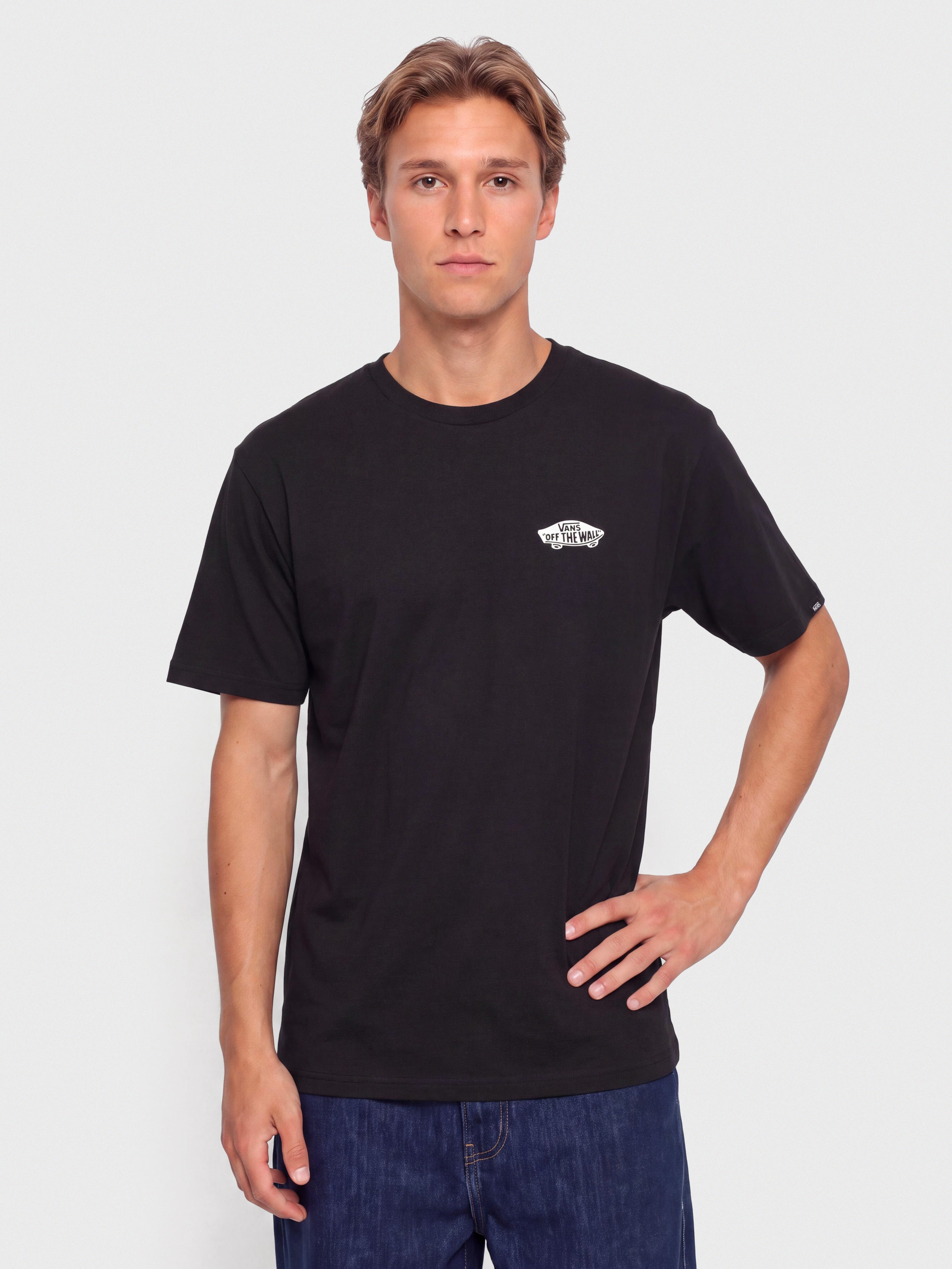 Póló Vans Double Standard (black/white)