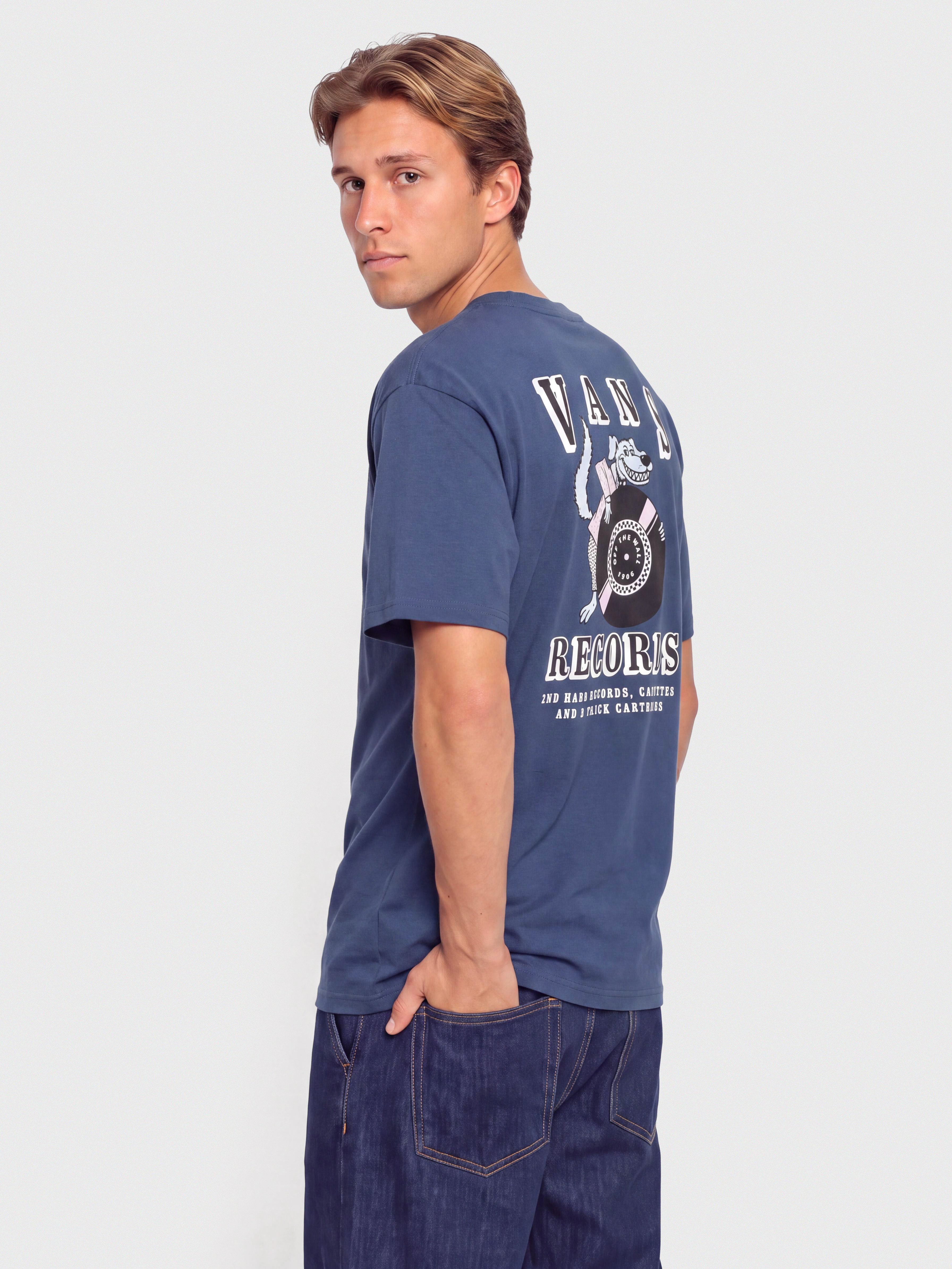 Vans Recordings Póló (true navy)