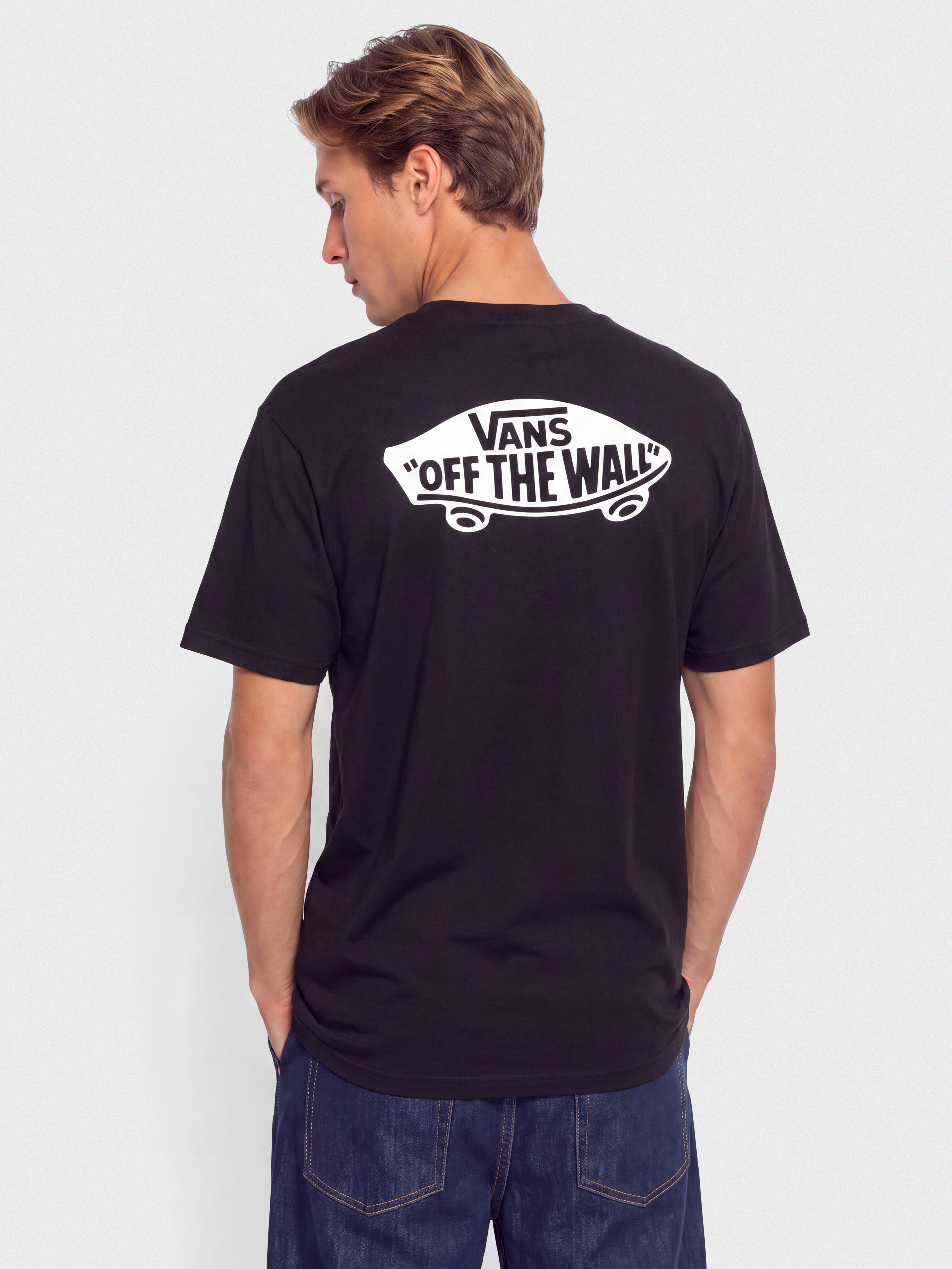 Póló Vans Double Standard (black/white)