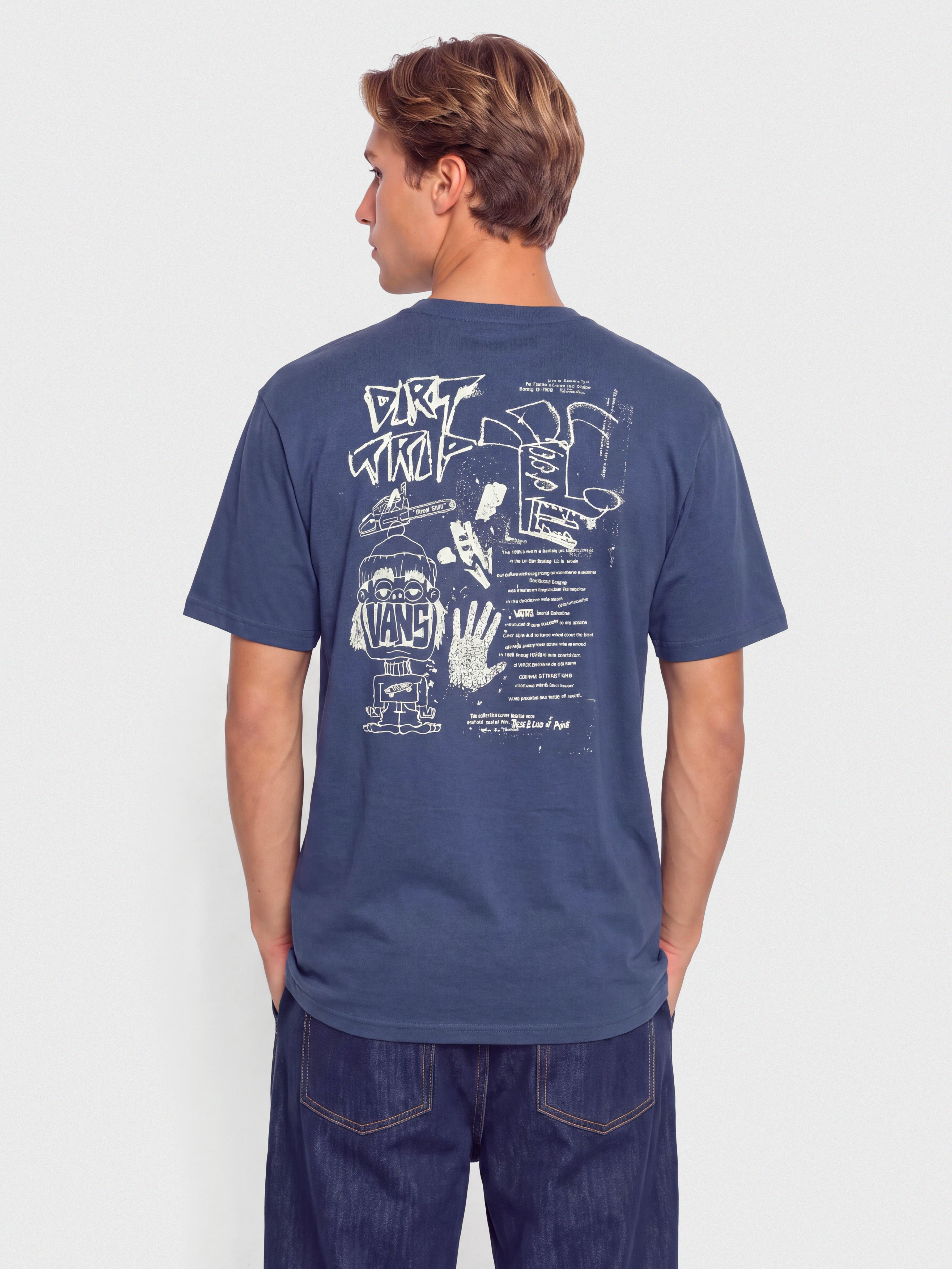 Vans Dirt Trip Póló (true navy)