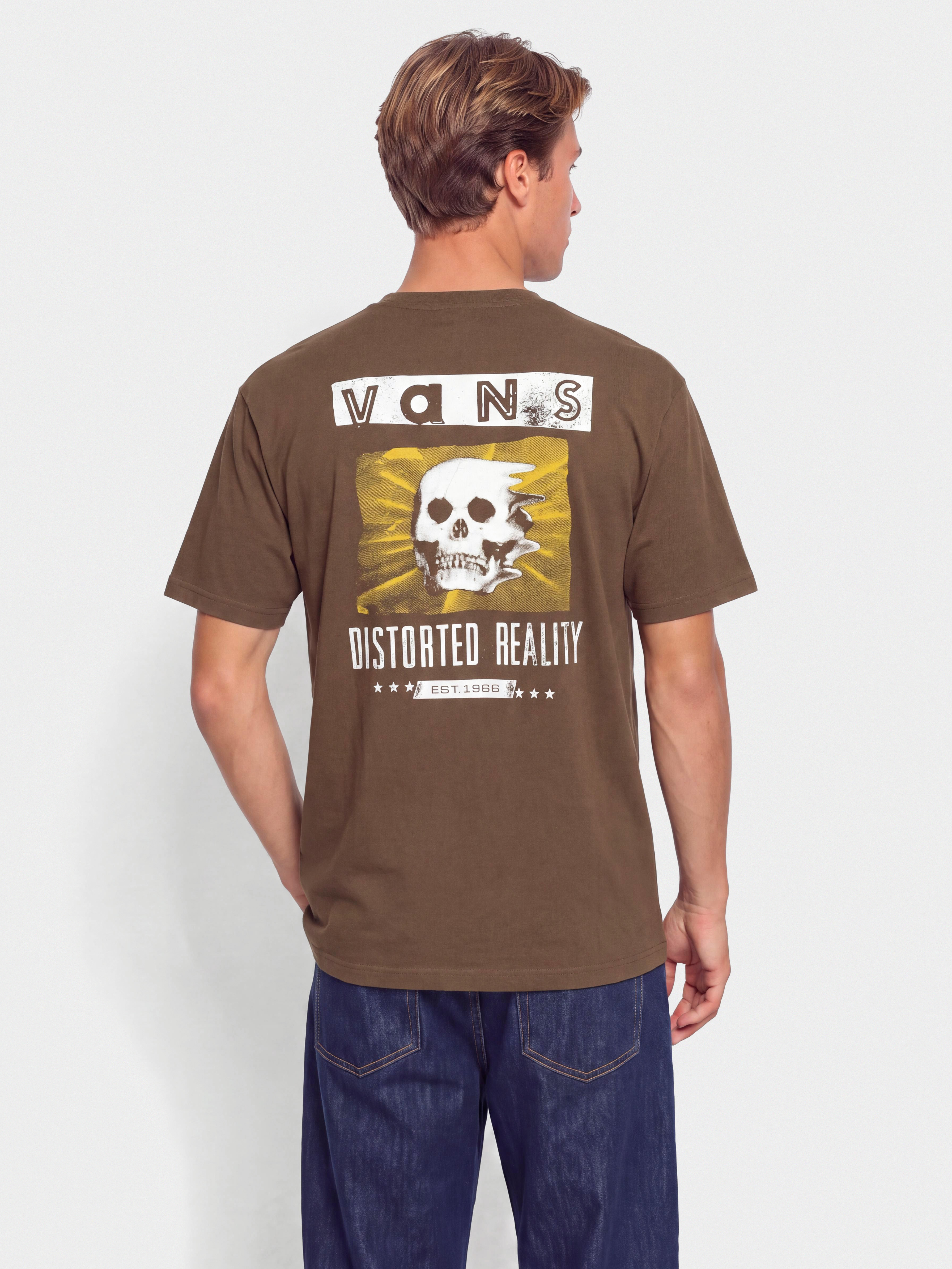 Vans Distorted Reality Pu00f3lu00f3 (vintage cocoa)