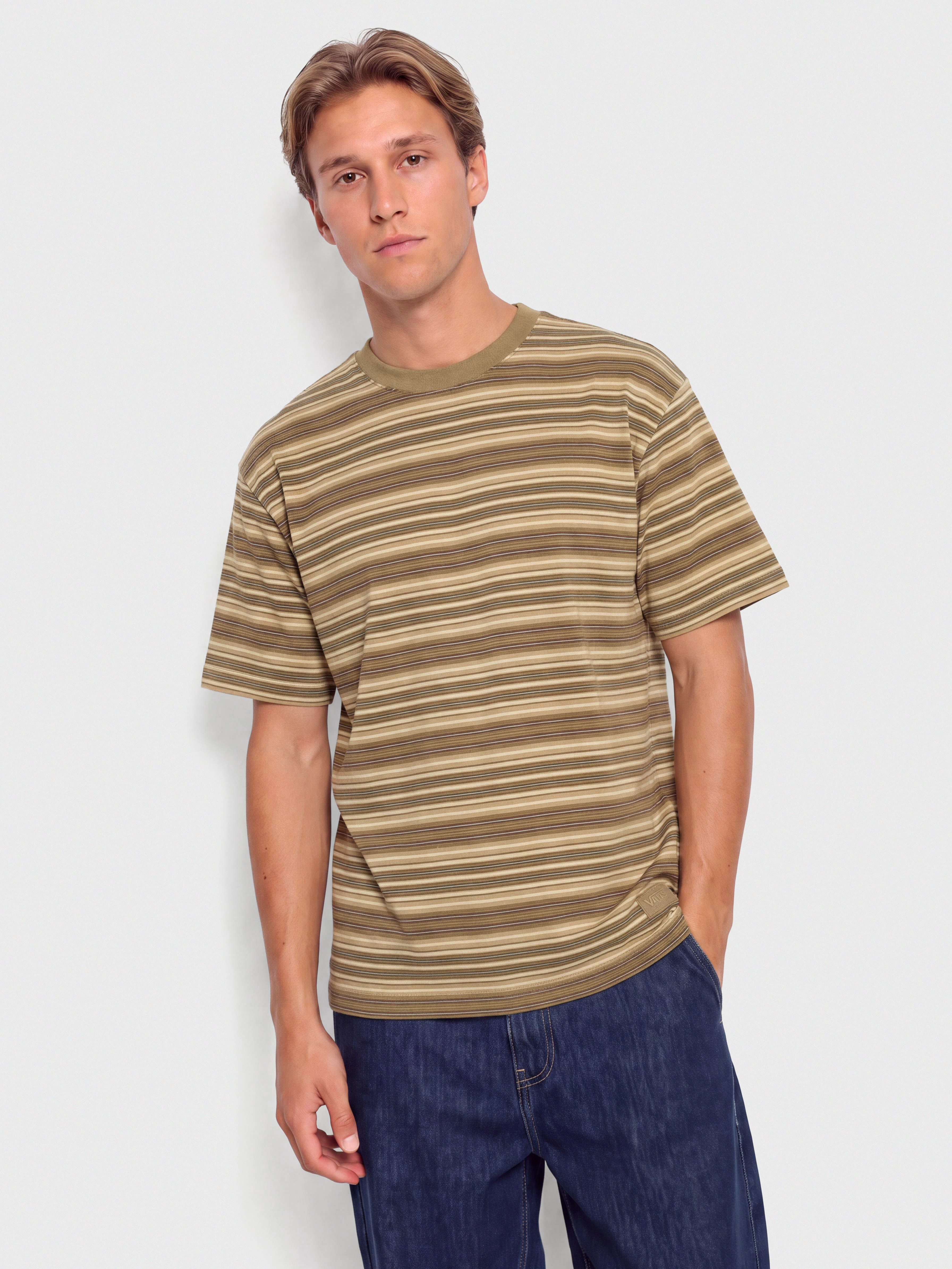 Vans Stripe Ringer Loose Póló