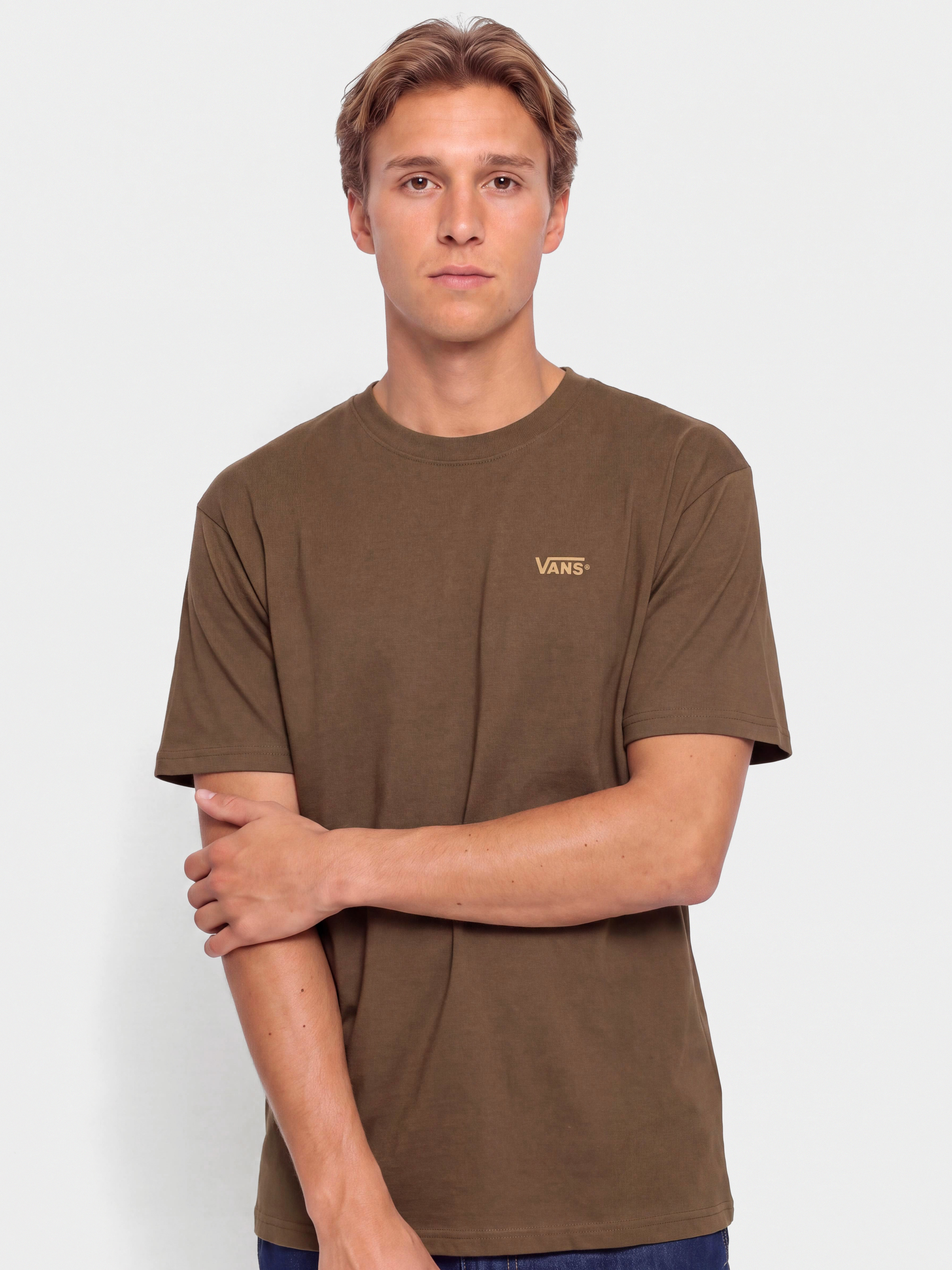 Vans New Left Chest Póló (vintage cocoa)