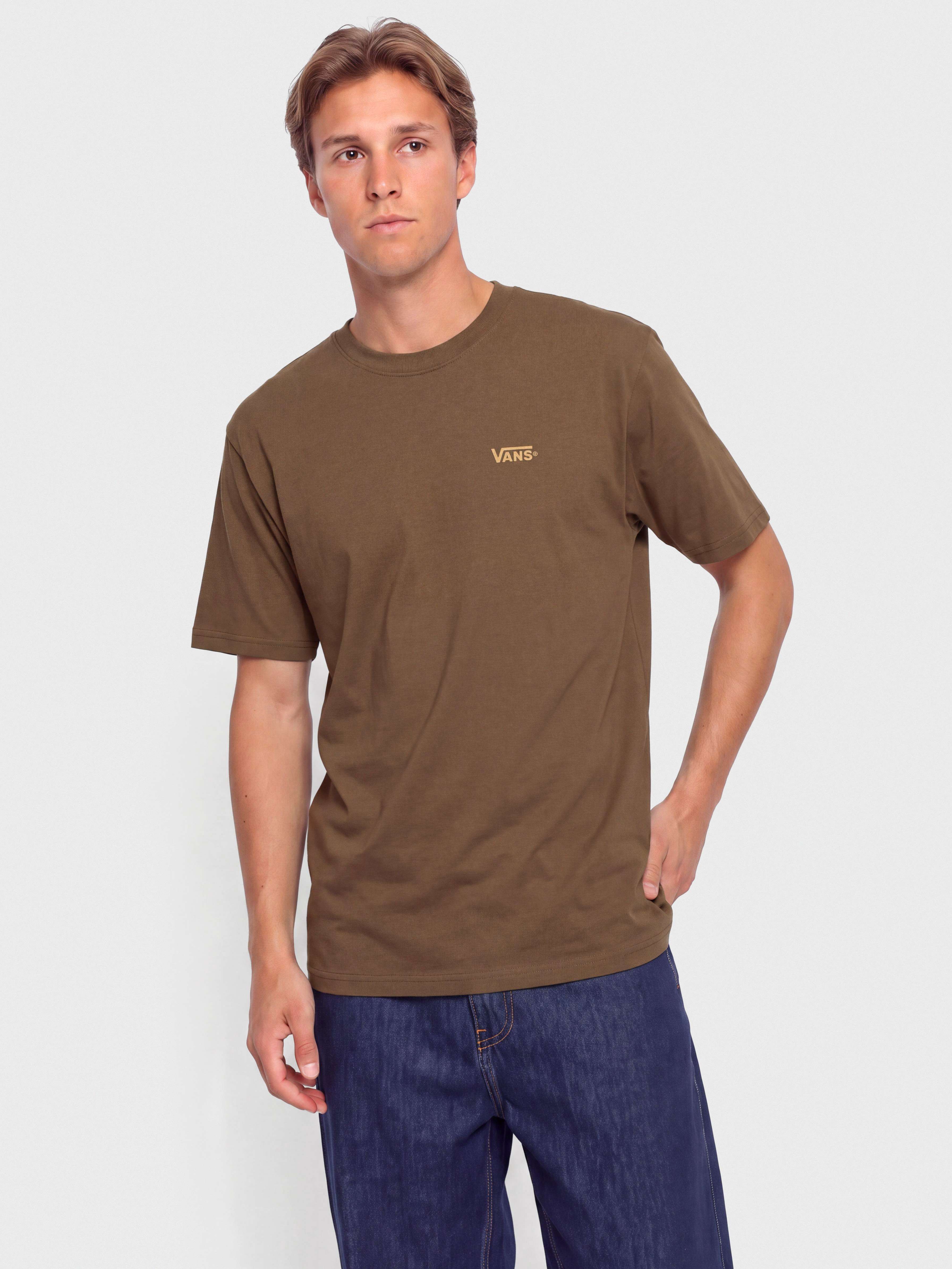 Vans New Left Chest Póló (vintage cocoa)